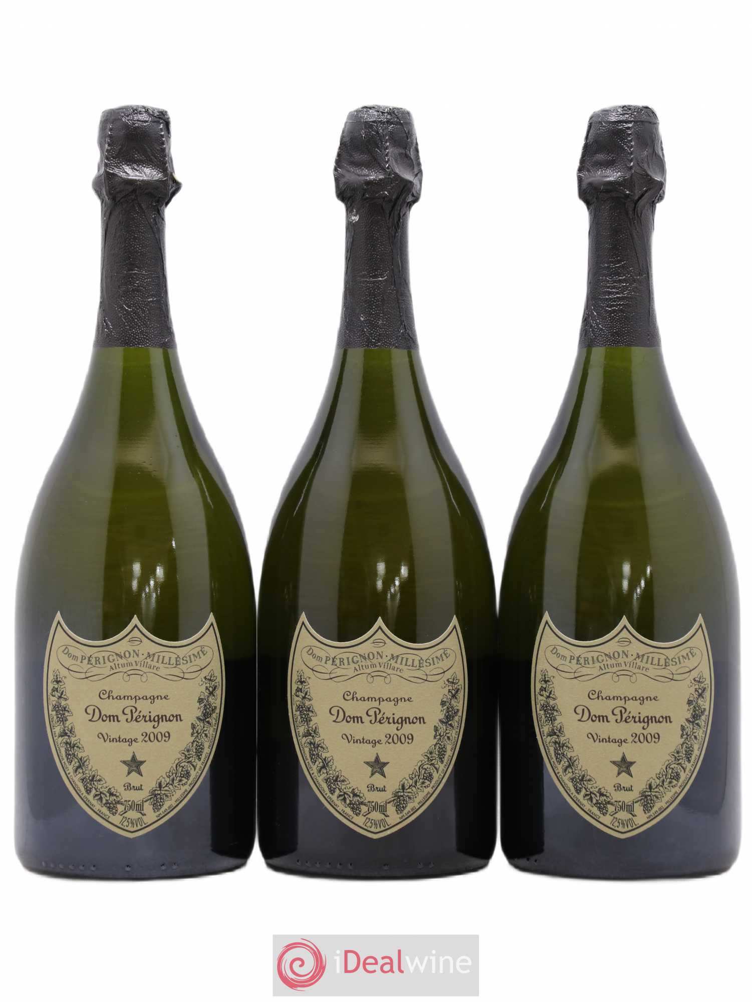 Brut Dom Pérignon 2009 - Lot de 3 bouteilles - 0