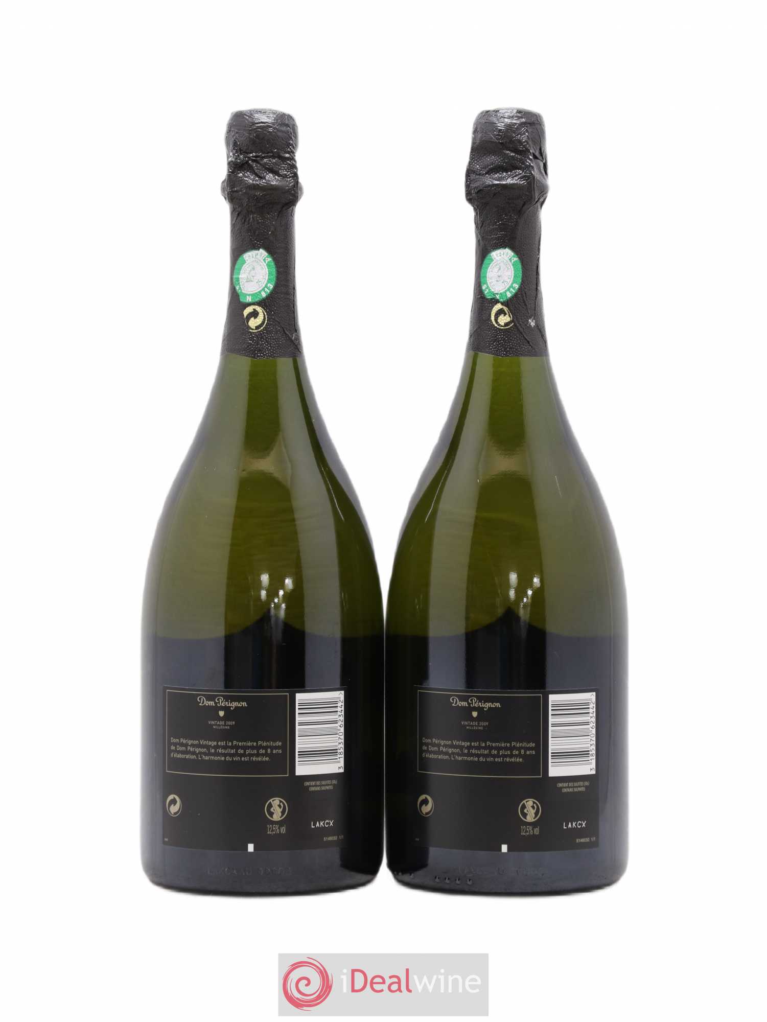 Brut Dom Pérignon 2009 - Lot de 2 bouteilles - 1