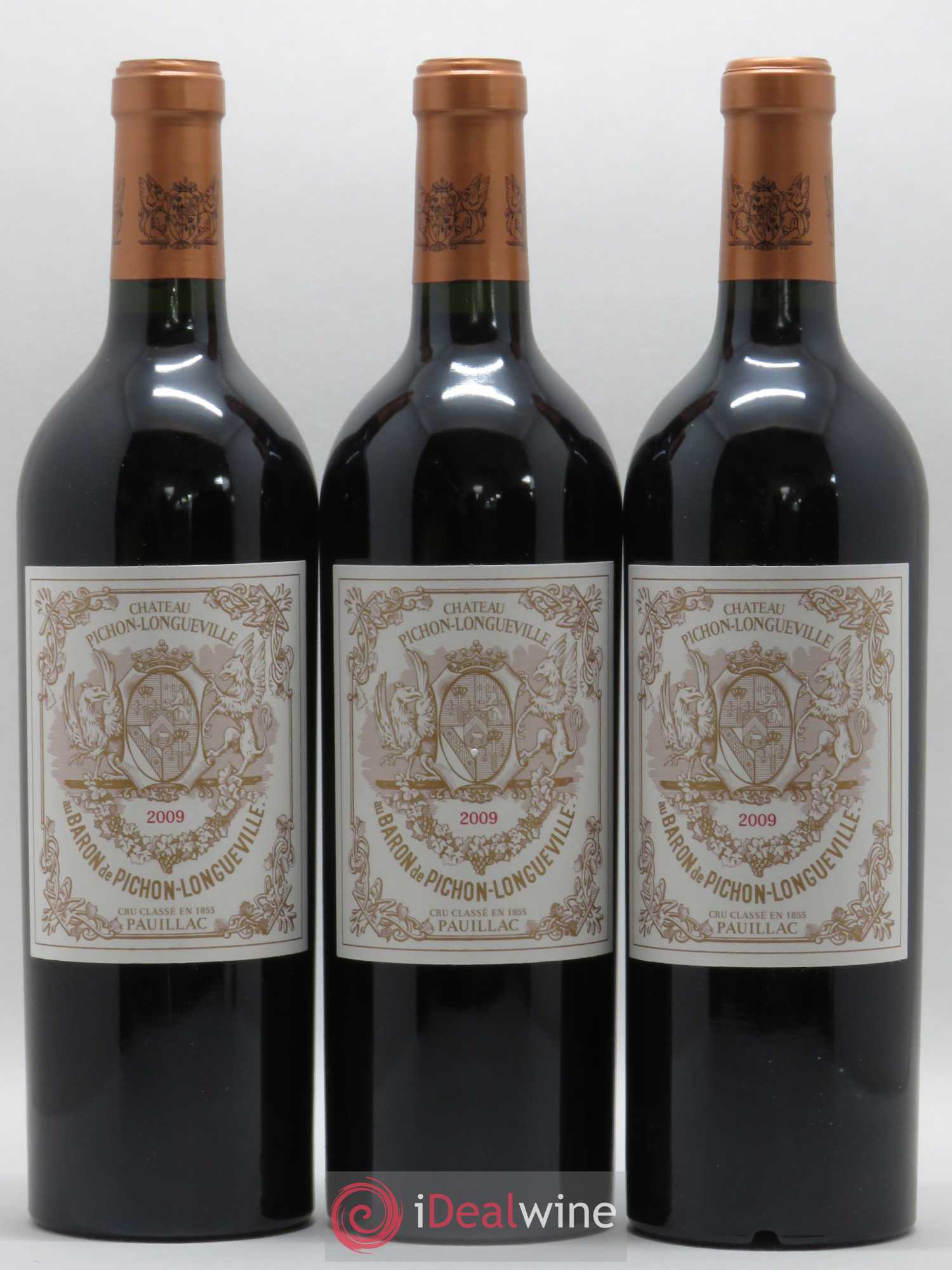 Pichon Longueville Baron 2ème Grand Cru Classé 2009 - Lot de 6 bouteilles - 1