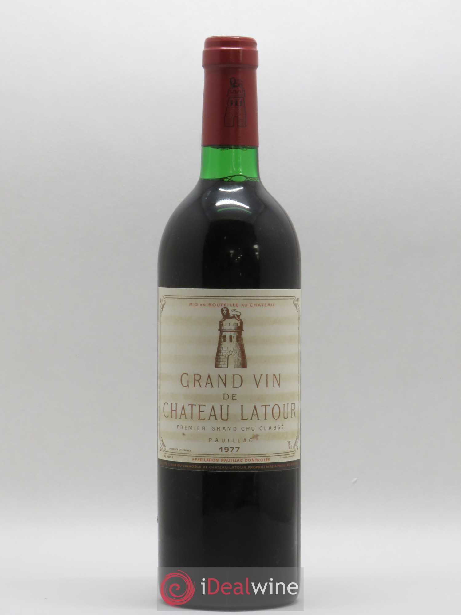Château Latour 1er Grand Cru Classé 1977 - Lot de 1 bouteille - 0