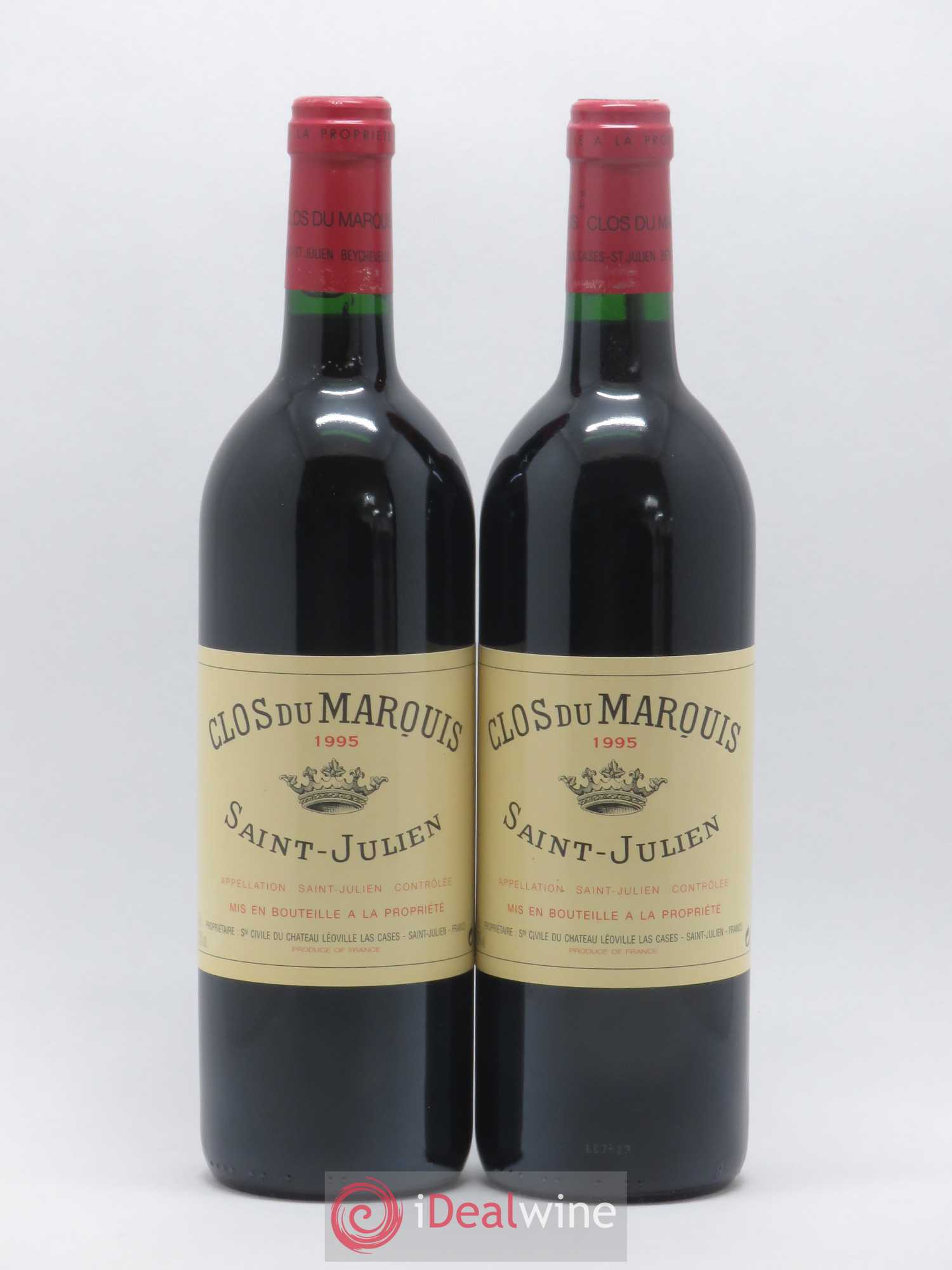 Clos du Marquis 1995 - Lot de 2 bouteilles - 0