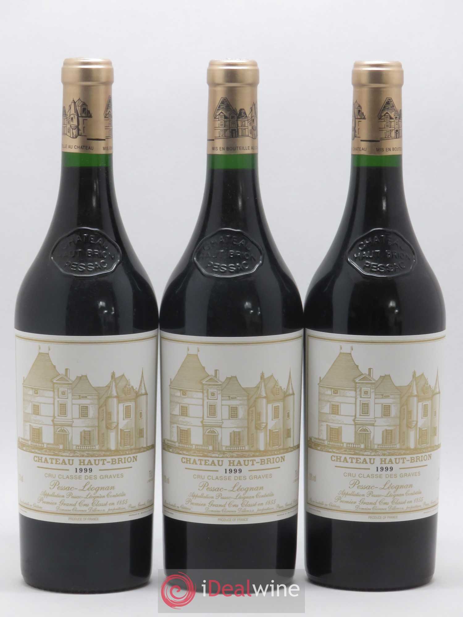 Château Haut Brion 1er Grand Cru Classé 1999 - Lot de 12 bouteilles - 3