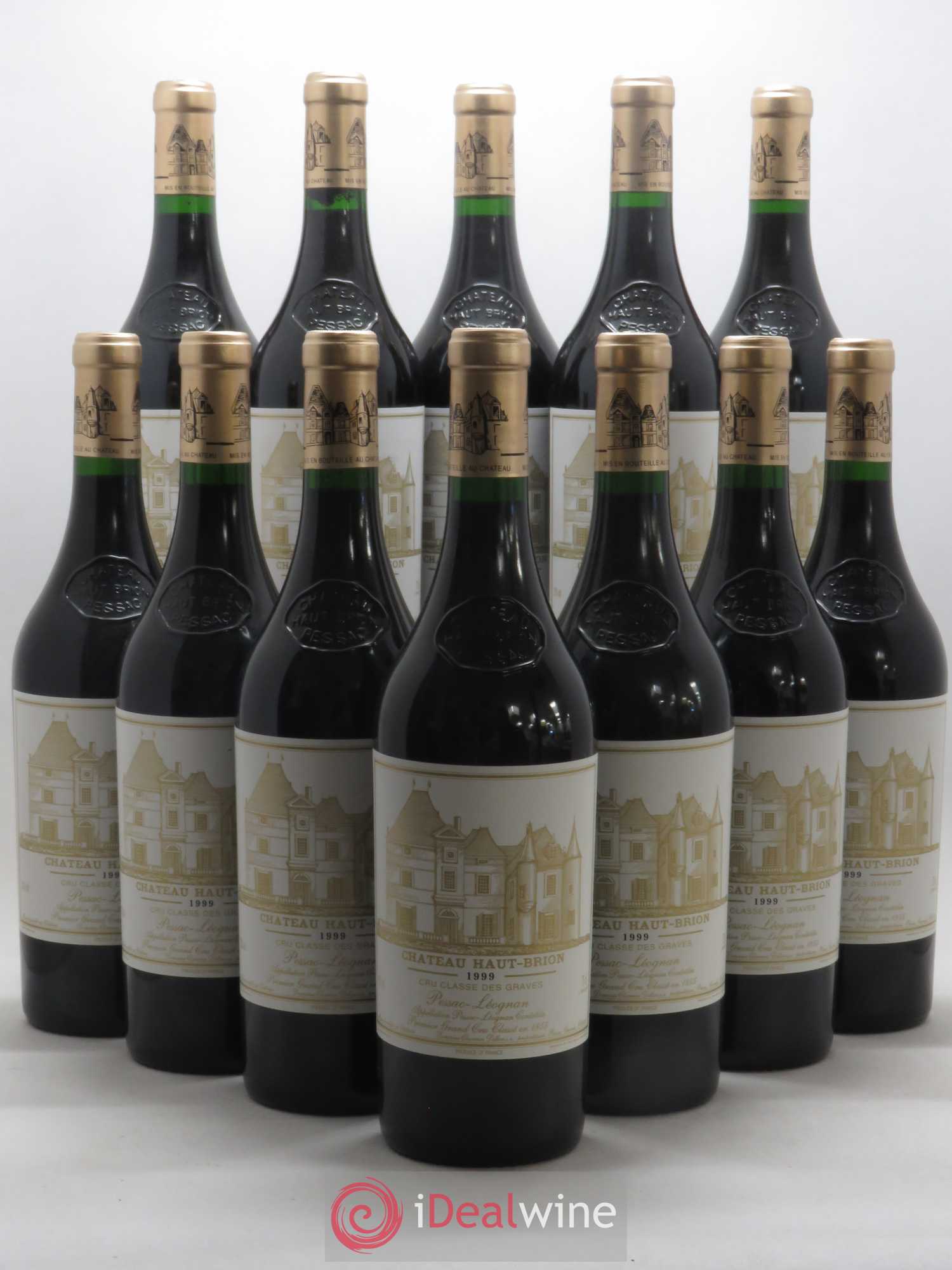 Château Haut Brion 1er Grand Cru Classé 1999 - Lot de 12 bouteilles - 0