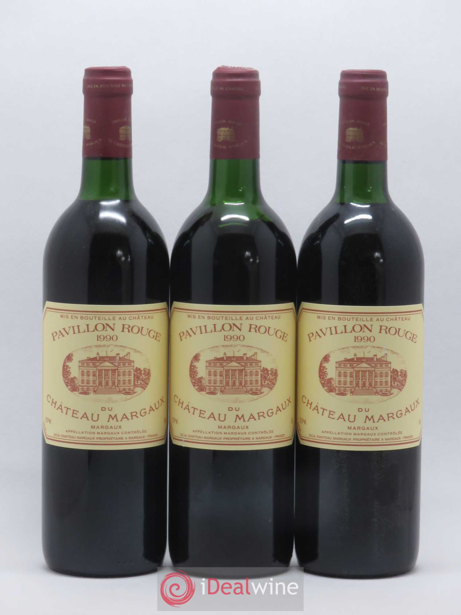 Pavillon Rouge du Château Margaux Second Vin 1990 - Lot de 12 bouteilles - 2