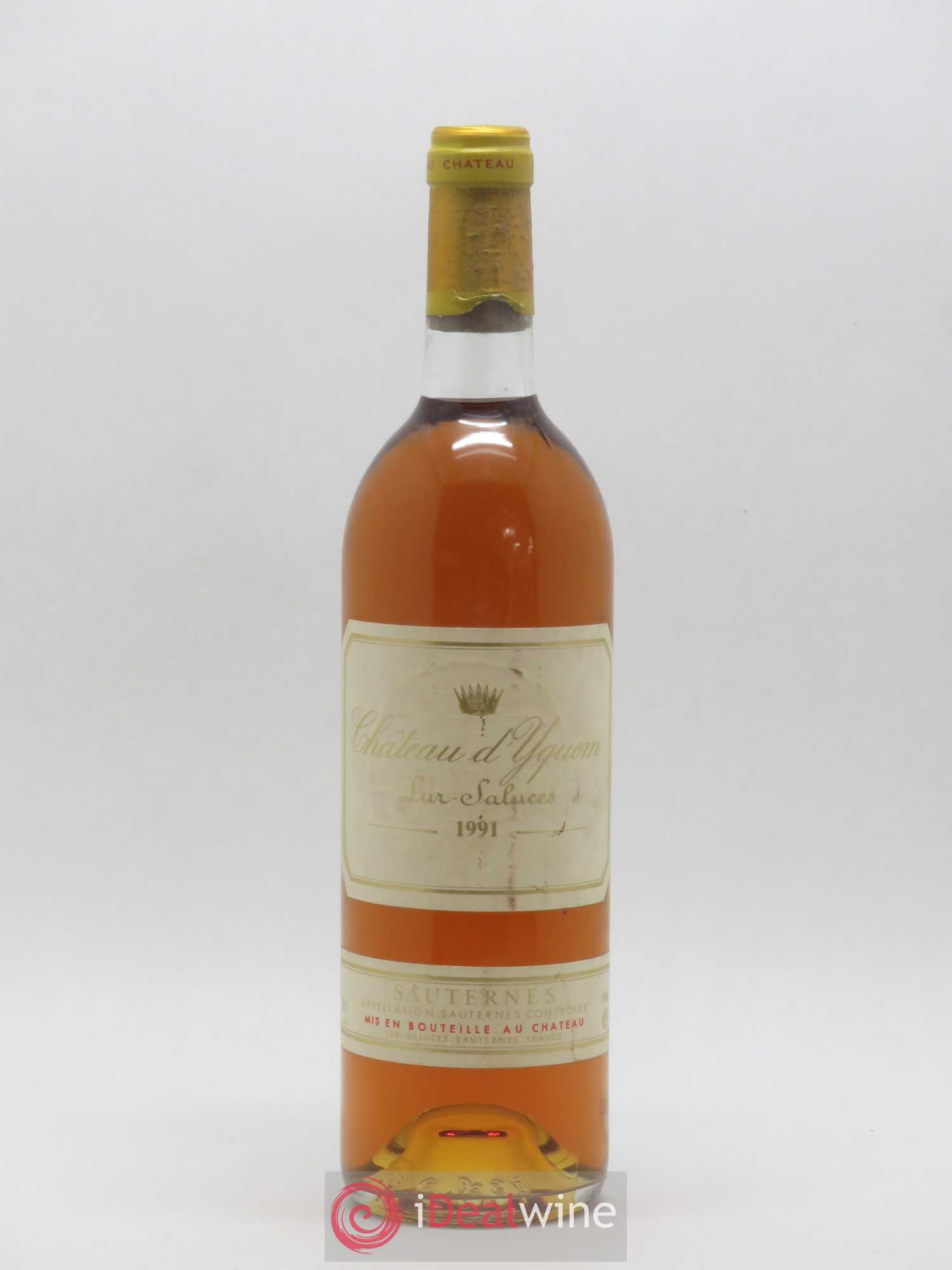 Château d' Yquem 1er Cru Classé Supérieur 1991 - Lotto di 1 bottiglia - 0