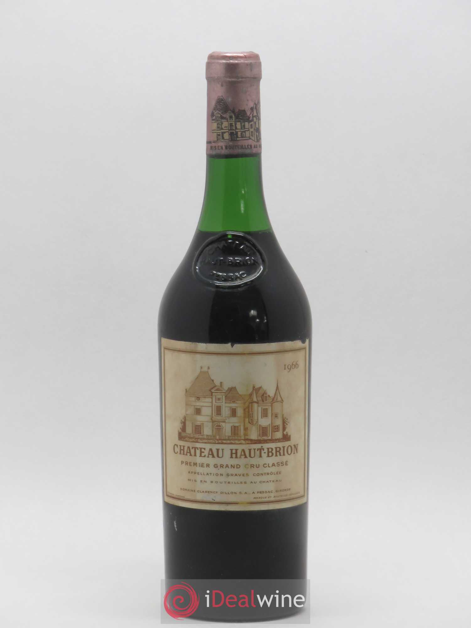Château Haut Brion 1er Grand Cru Classé 1966 - Lot de 1 bouteille - 0