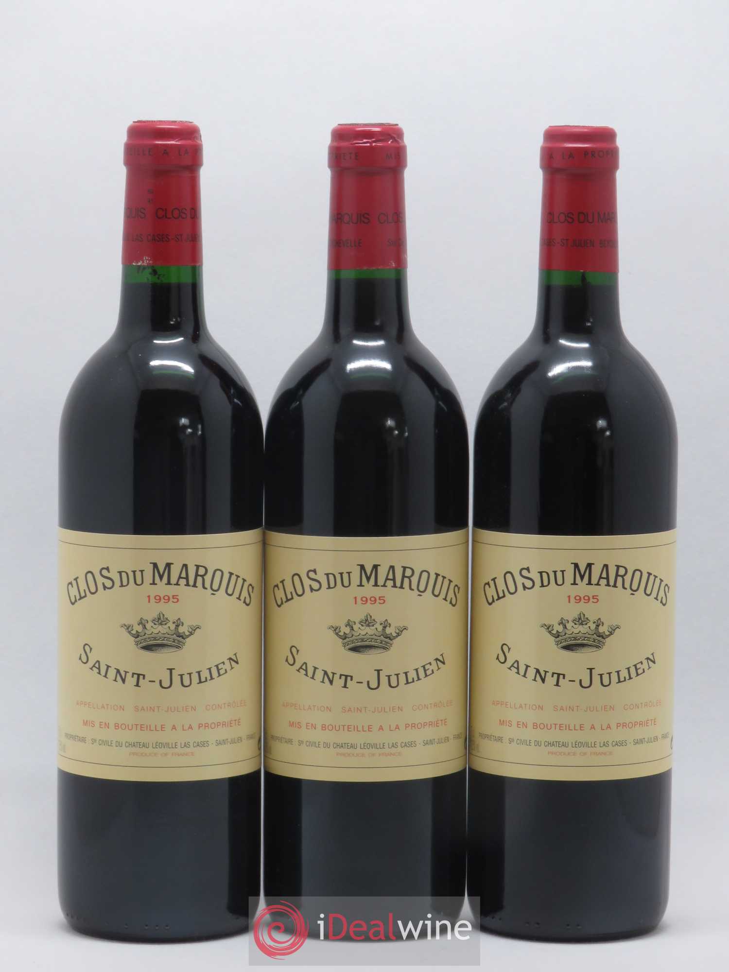 Clos du Marquis 1995 - Lot de 12 bouteilles - 1