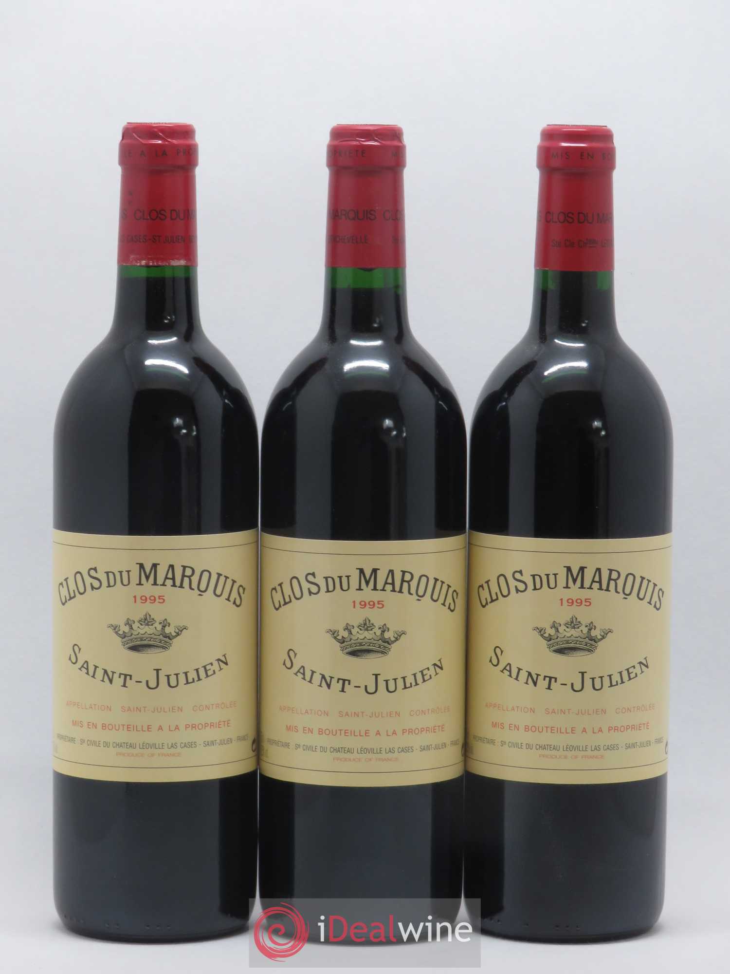Clos du Marquis 1995 - Lot de 12 bouteilles - 3