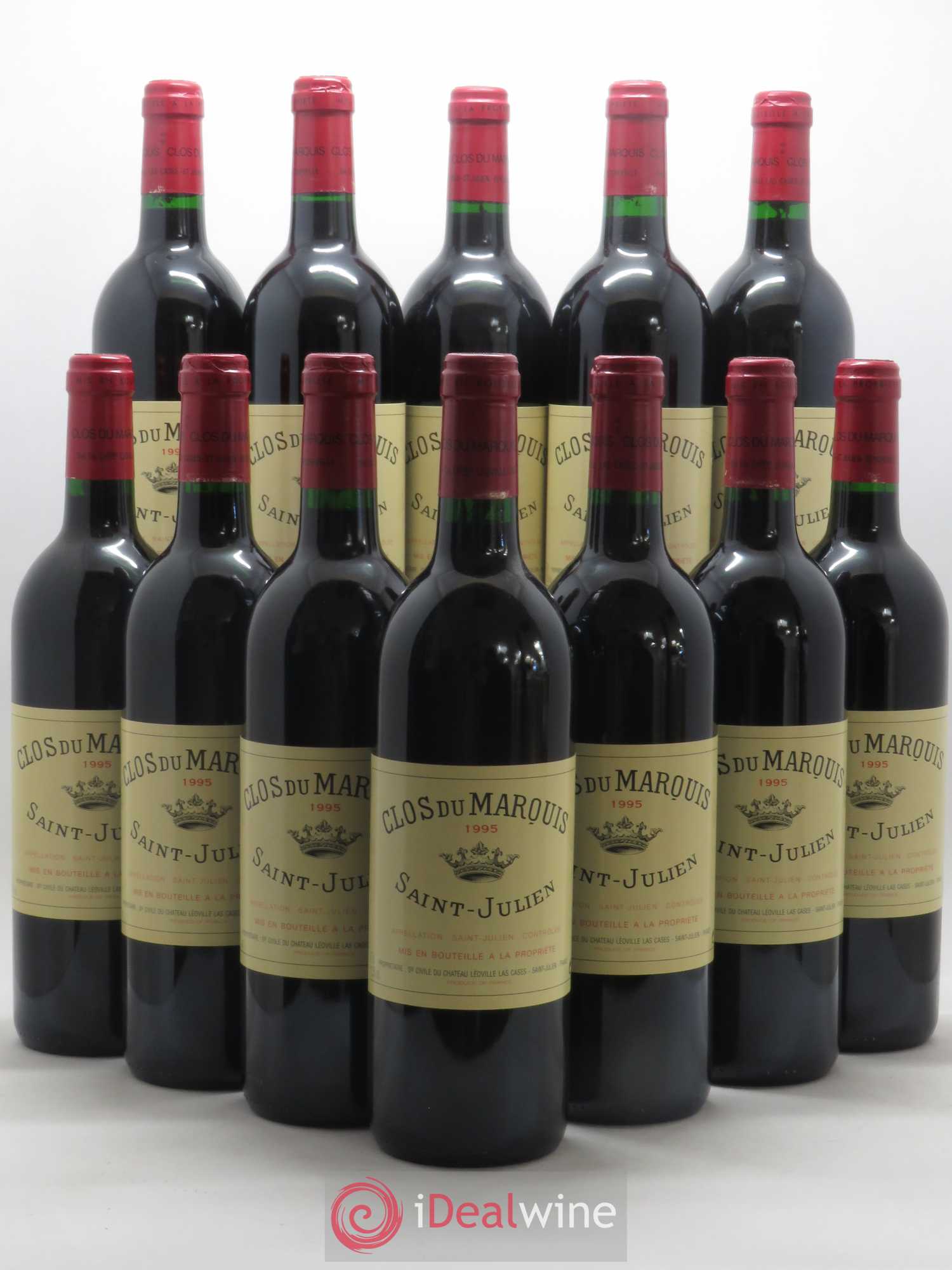 Clos du Marquis 1995 - Lot de 12 bouteilles - 0