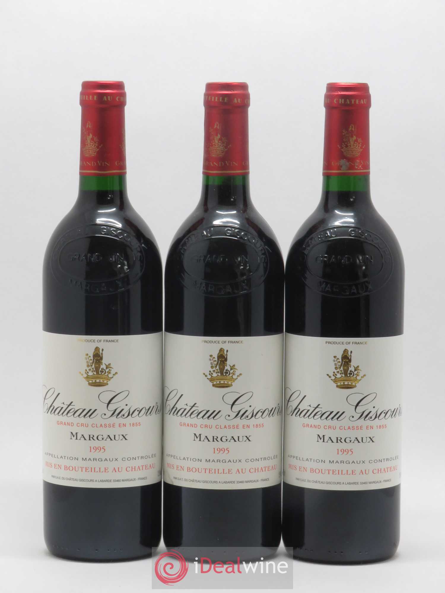 Château Giscours 3ème Grand Cru Classé 1995 - Lot de 12 bouteilles - 1