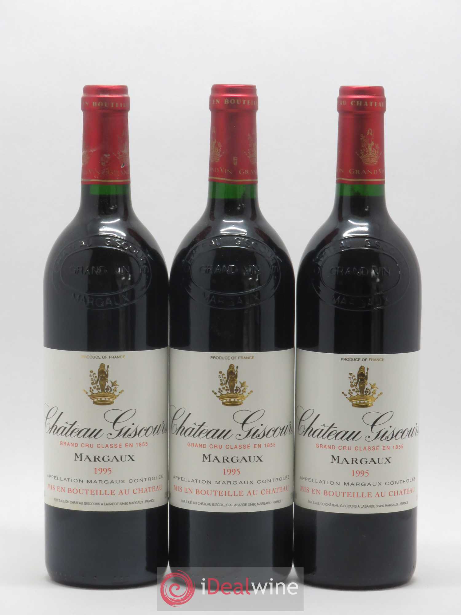 Château Giscours 3ème Grand Cru Classé 1995 - Lot de 12 bouteilles - 3