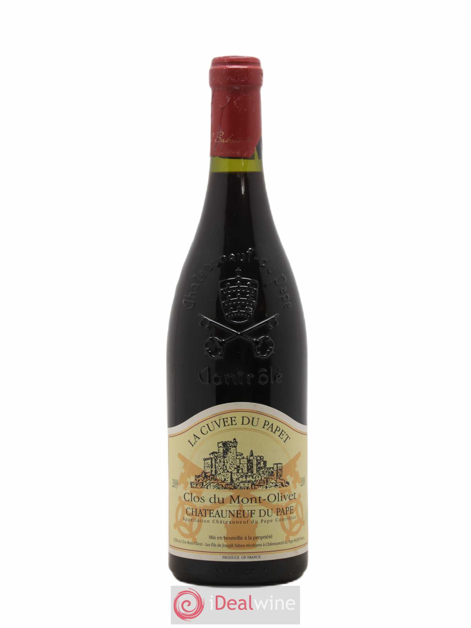 Châteauneuf-du-Pape Cuvée du Papet Clos du Mont-Olivet 2009 - Lot de 1 bouteille - 0
