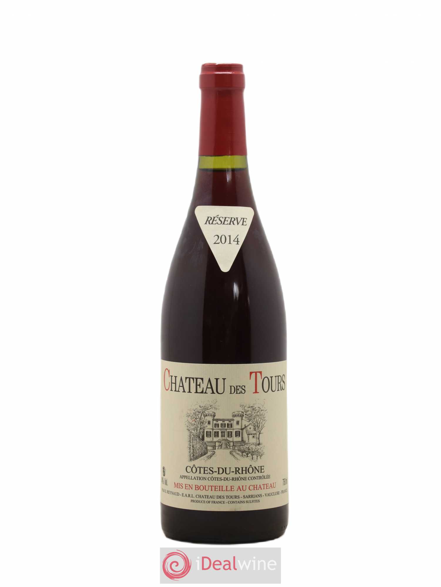 Côtes-du-Rhône Château des Tours Emmanuel Reynaud 2014 - Lot de 1 bouteille - 0