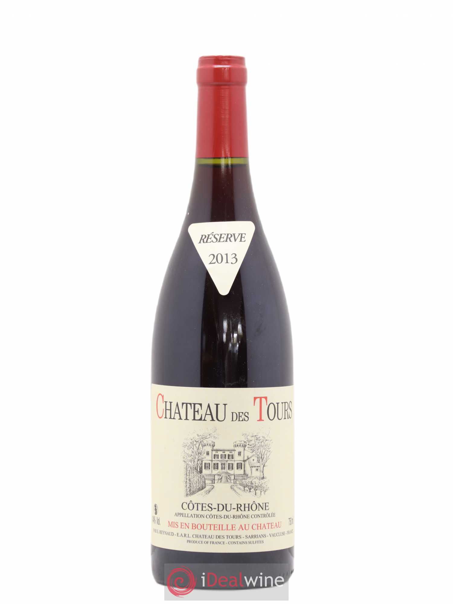Côtes-du-Rhône Château des Tours Emmanuel Reynaud 2013 - Lot de 1 bouteille - 0