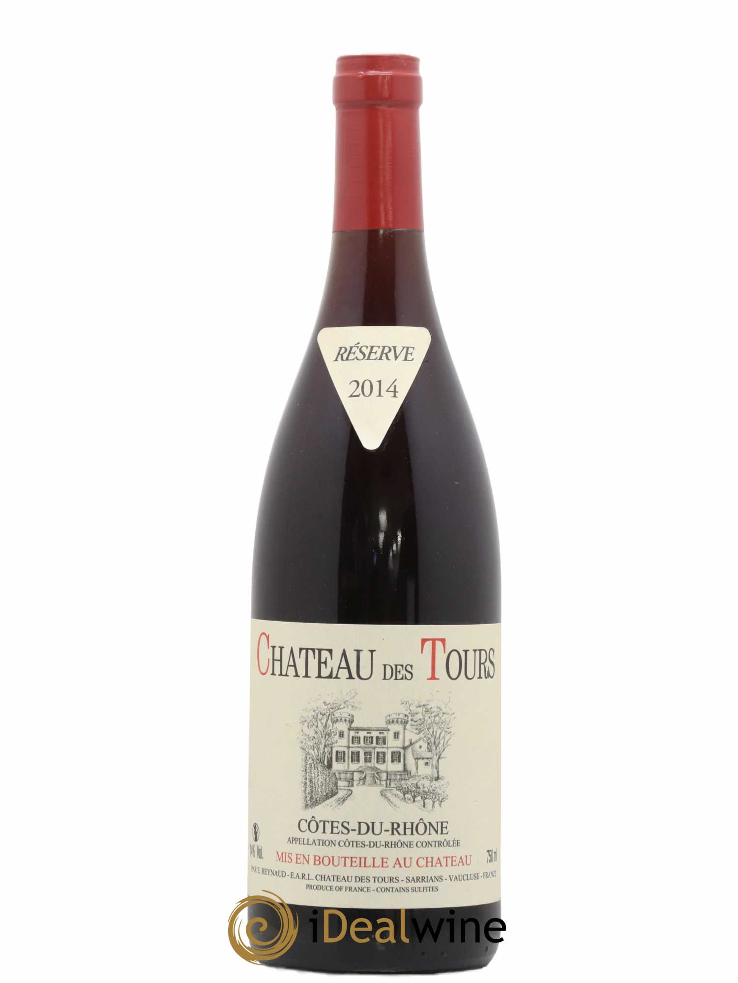 Côtes-du-Rhône Château des Tours Emmanuel Reynaud 2014 - Lot de 1 bouteille - 0