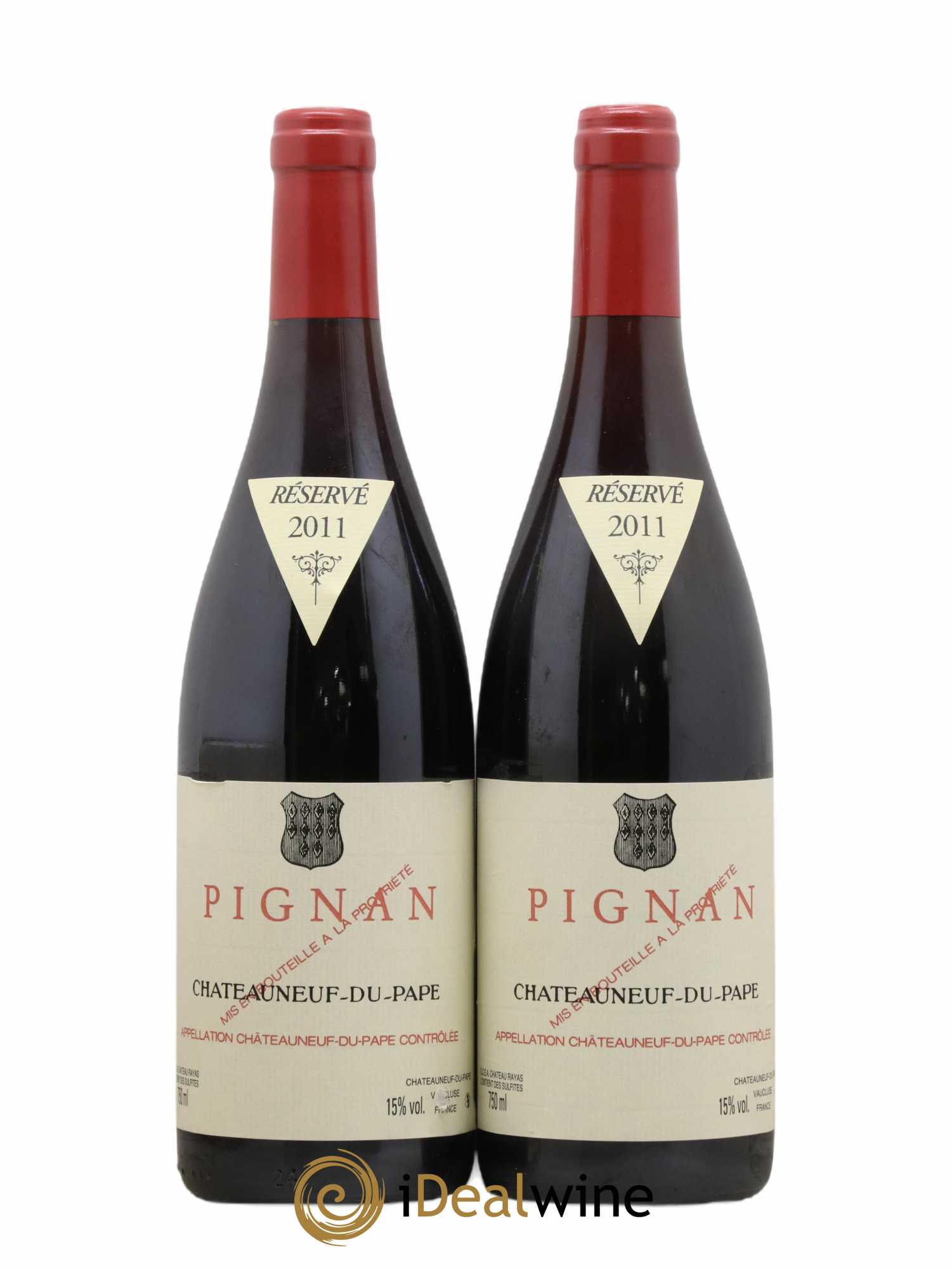 Châteauneuf-du-Pape Pignan Emmanuel Reynaud 2011 - Lot de 2 bouteilles - 0