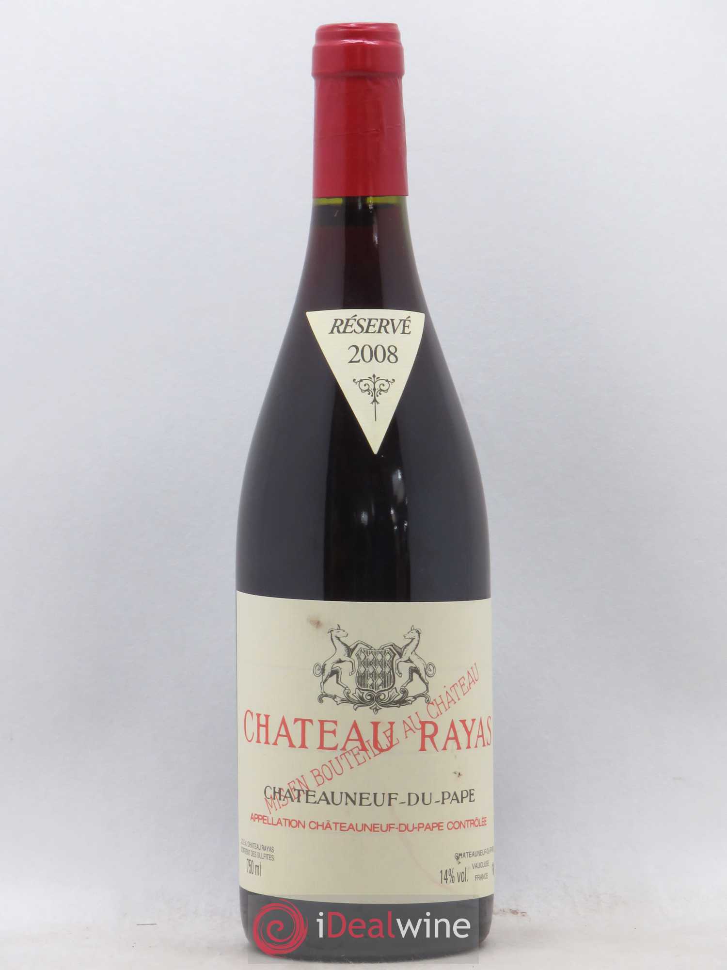 Châteauneuf-du-Pape Château Rayas Emmanuel Reynaud 2008 - Lot de 1 bouteille - 0