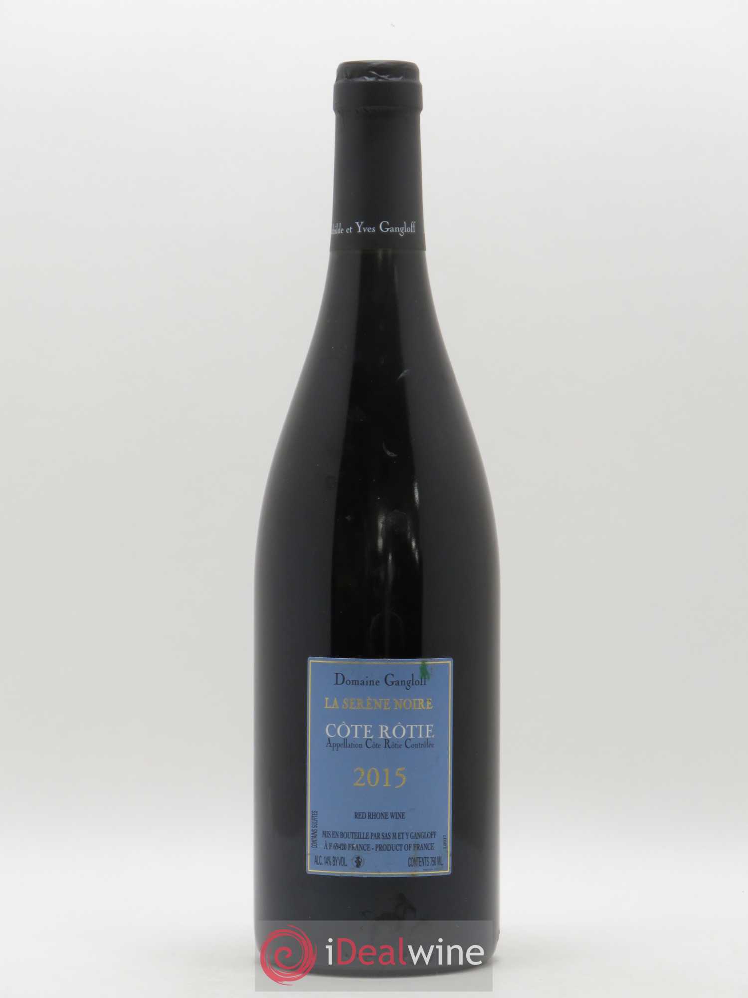 Côte-Rôtie La Sereine Noire Gangloff (Domaine) 2015 - Lot de 1 bouteille - 1