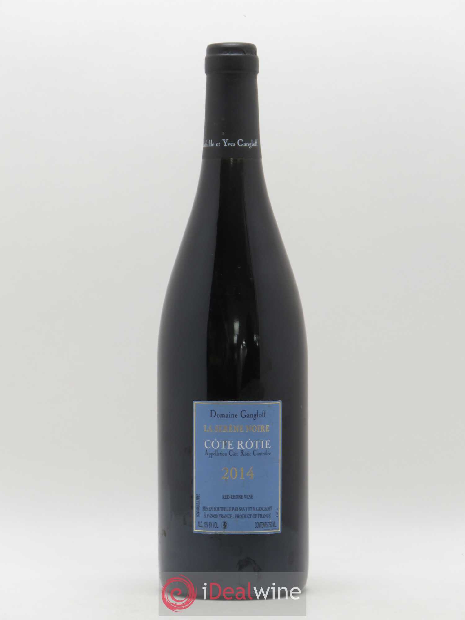 Côte-Rôtie La Sereine Noire Gangloff (Domaine) 2014 - Lotto di 1 bottiglia - 1