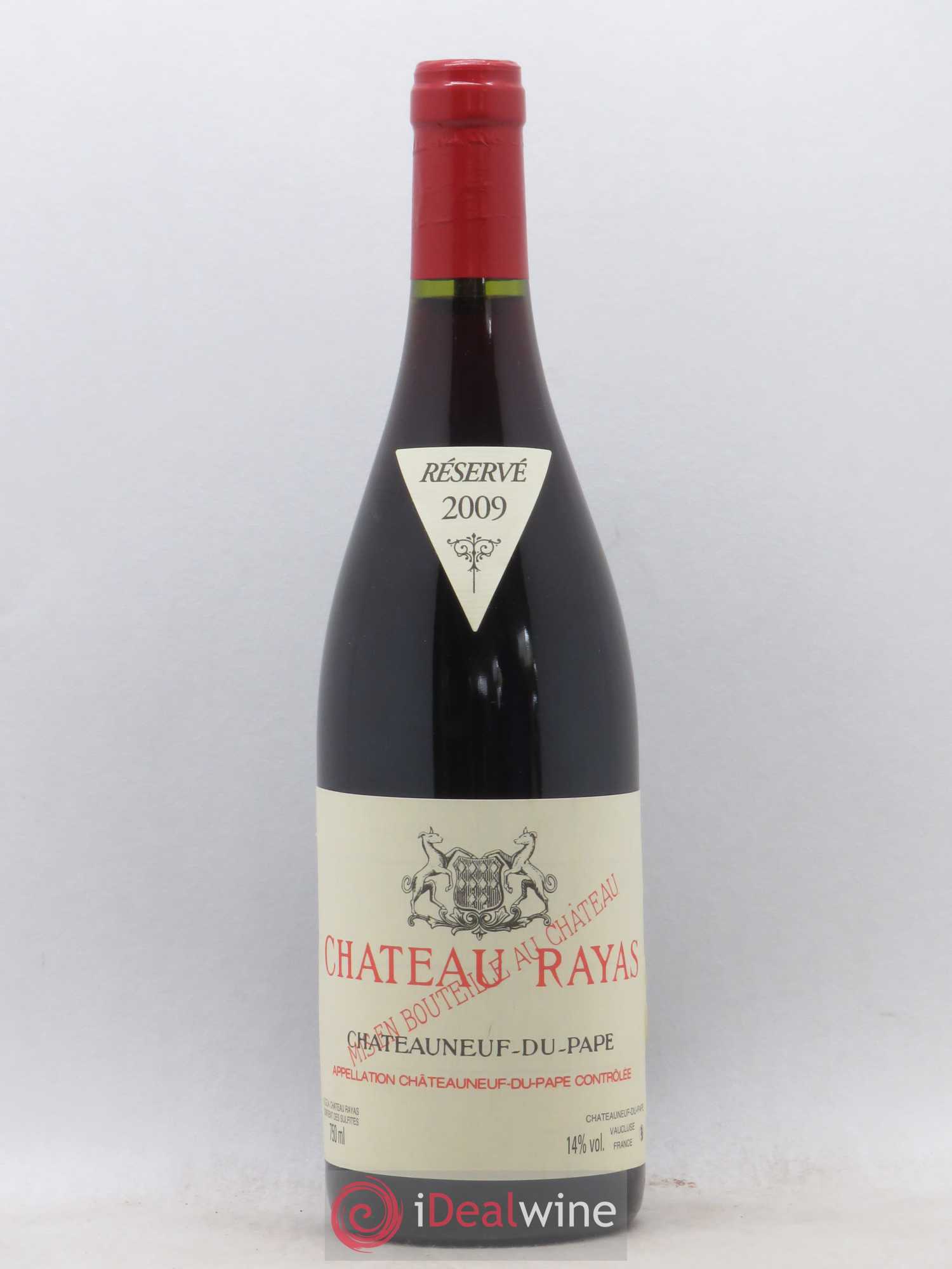 Châteauneuf-du-Pape Château Rayas Emmanuel Reynaud 2009 - Lot de 1 bouteille - 0