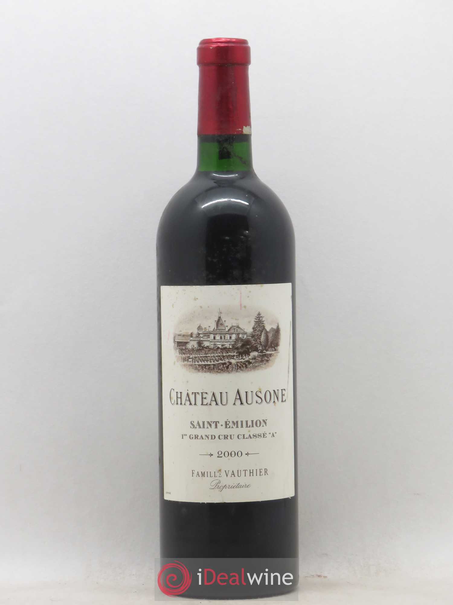 Château Ausone 1er Grand Cru Classé A 2000 - Lot de 1 bouteille - 0