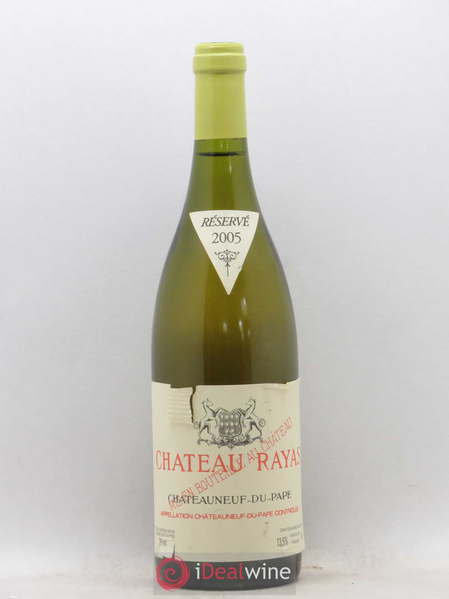 Châteauneuf-du-Pape Château Rayas Emmanuel Reynaud 2005 - Lot de 1 bouteille - 0