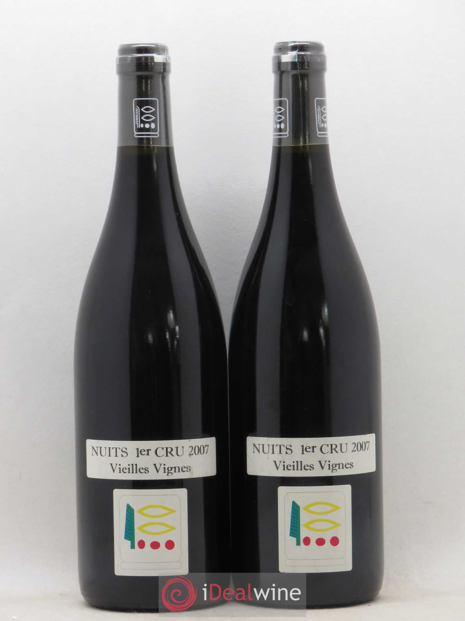 Nuits-Saint-Georges 1er Cru Vieilles Vignes Prieuré Roch 2007 - Lot de 2 bouteilles - 0
