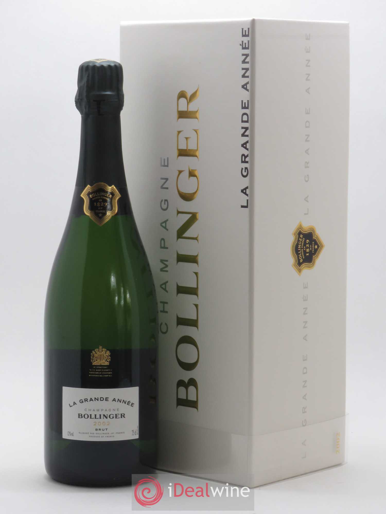 La Grande Année Brut Bollinger 2002 - Lot de 1 bouteille - 0