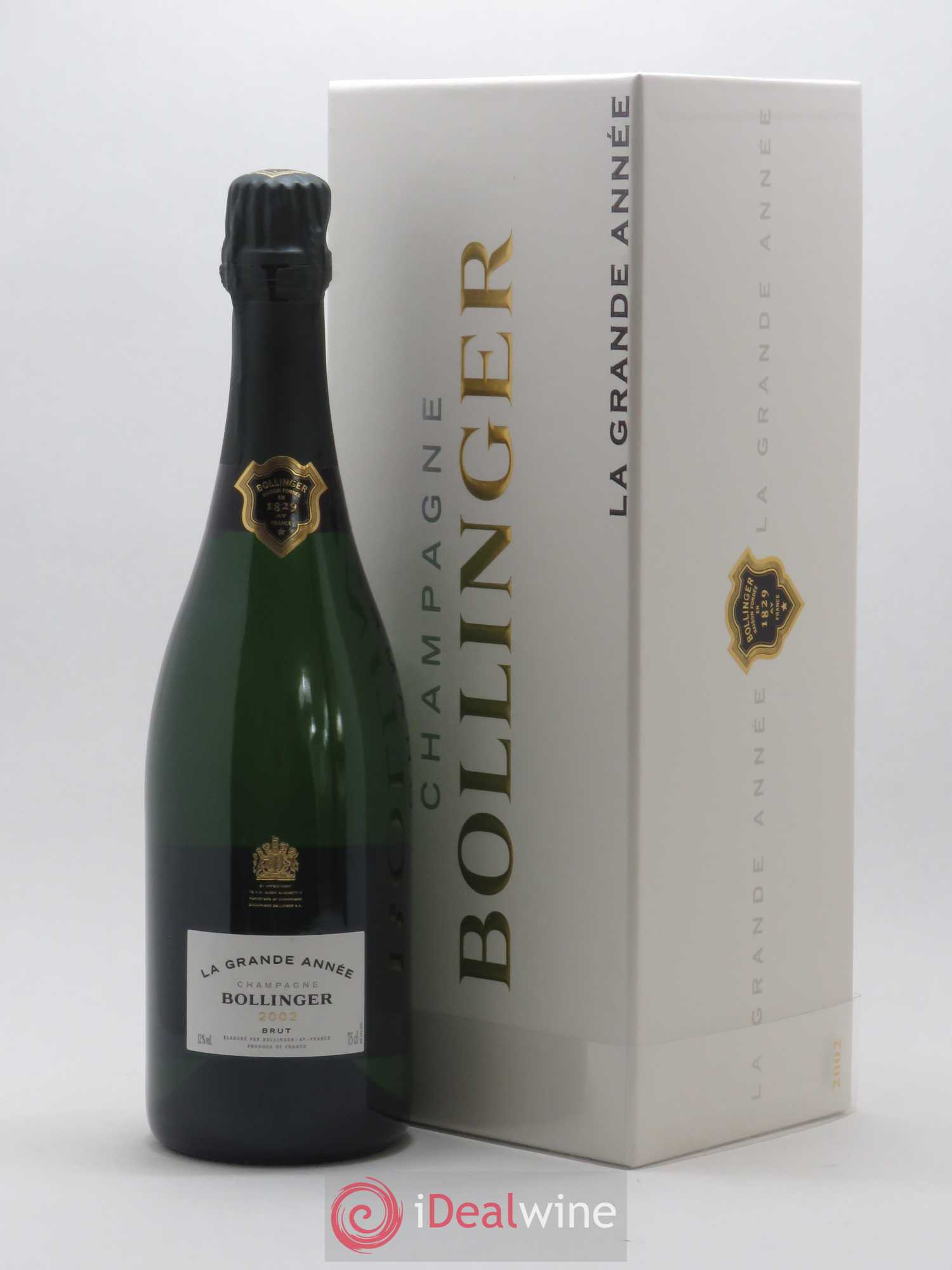 La Grande Année Brut Bollinger 2002 - Lot de 1 bouteille - 0