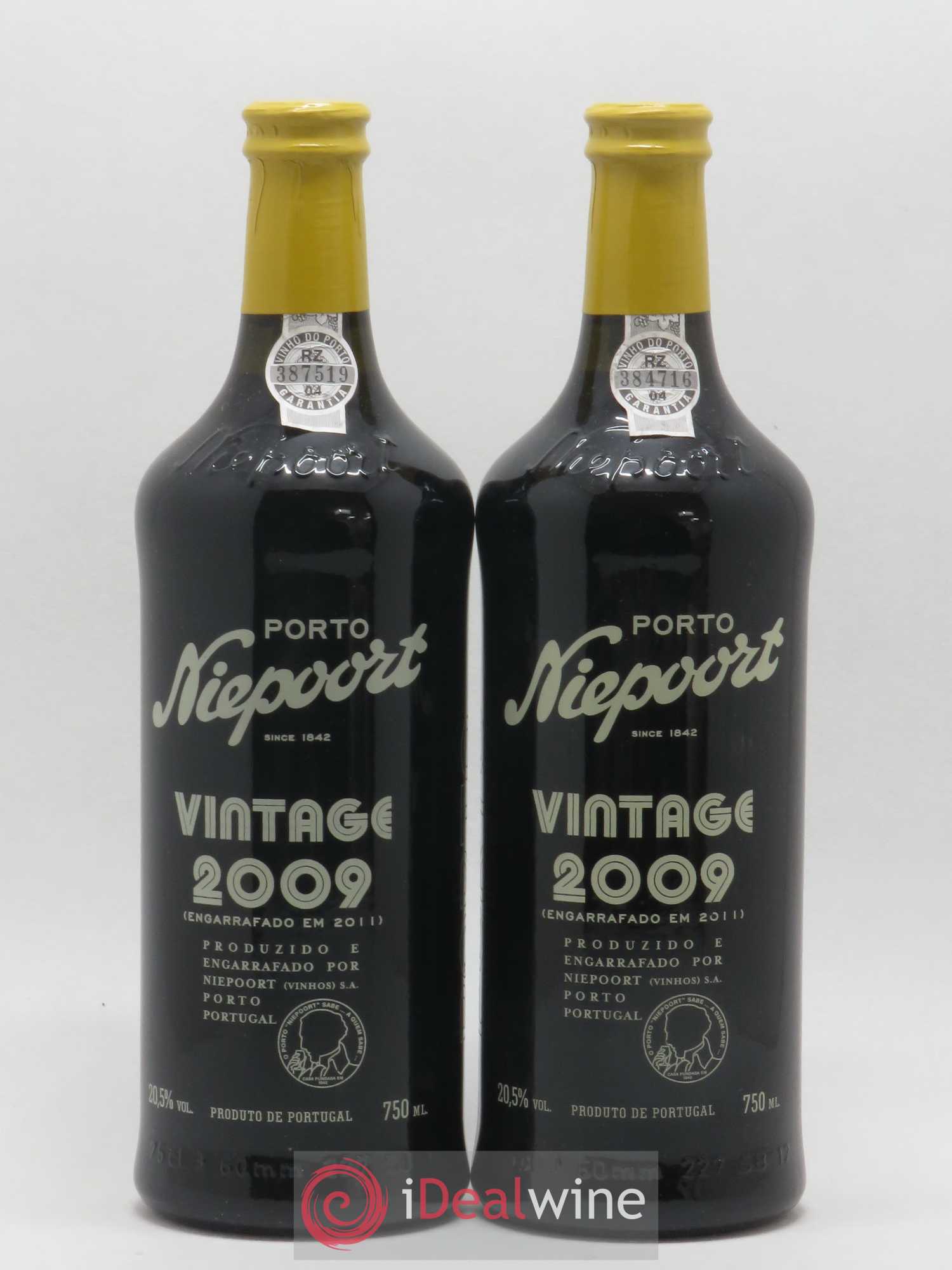 Porto Vintage Niepoort 2009 - Lot de 2 bouteilles - 0