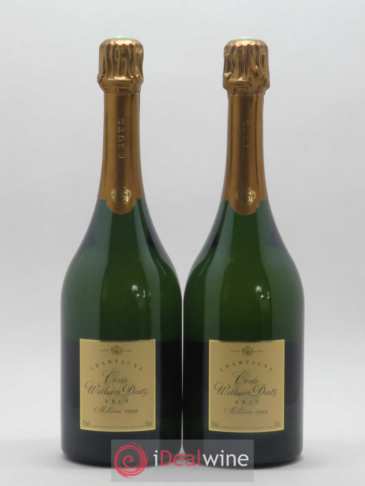 Cuvée William Deutz Deutz 1999 - Lot de 2 bouteilles - 0