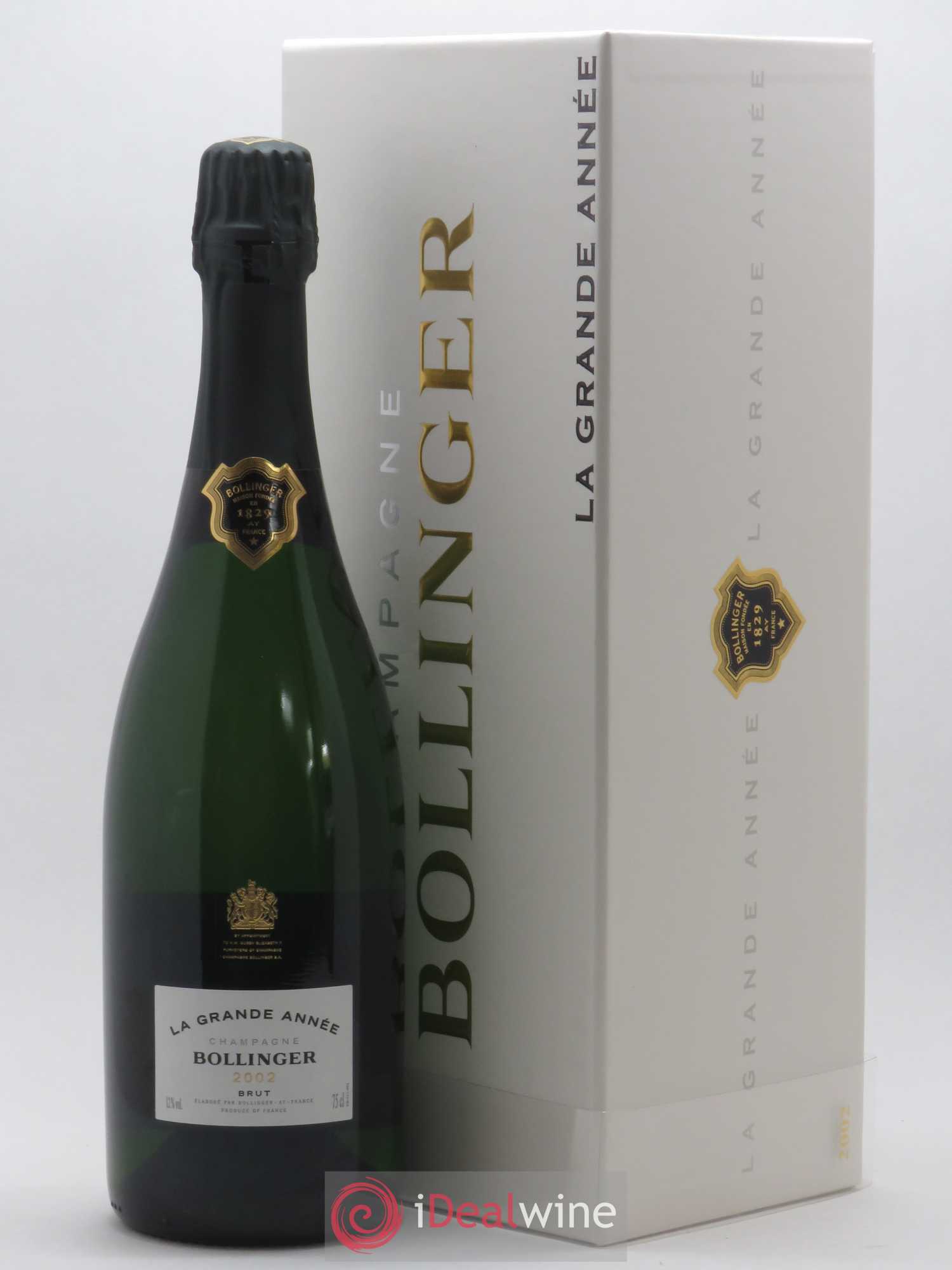 La Grande Année Brut Bollinger 2002 - Lot de 3 bouteilles - 1