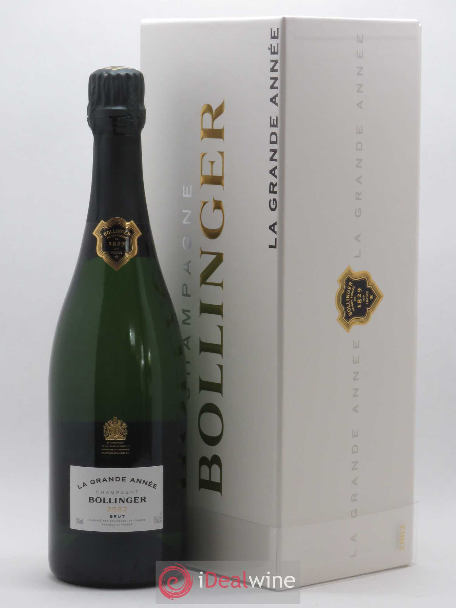 La Grande Année Brut Bollinger 2002 - Lot of 3 bottles - 1