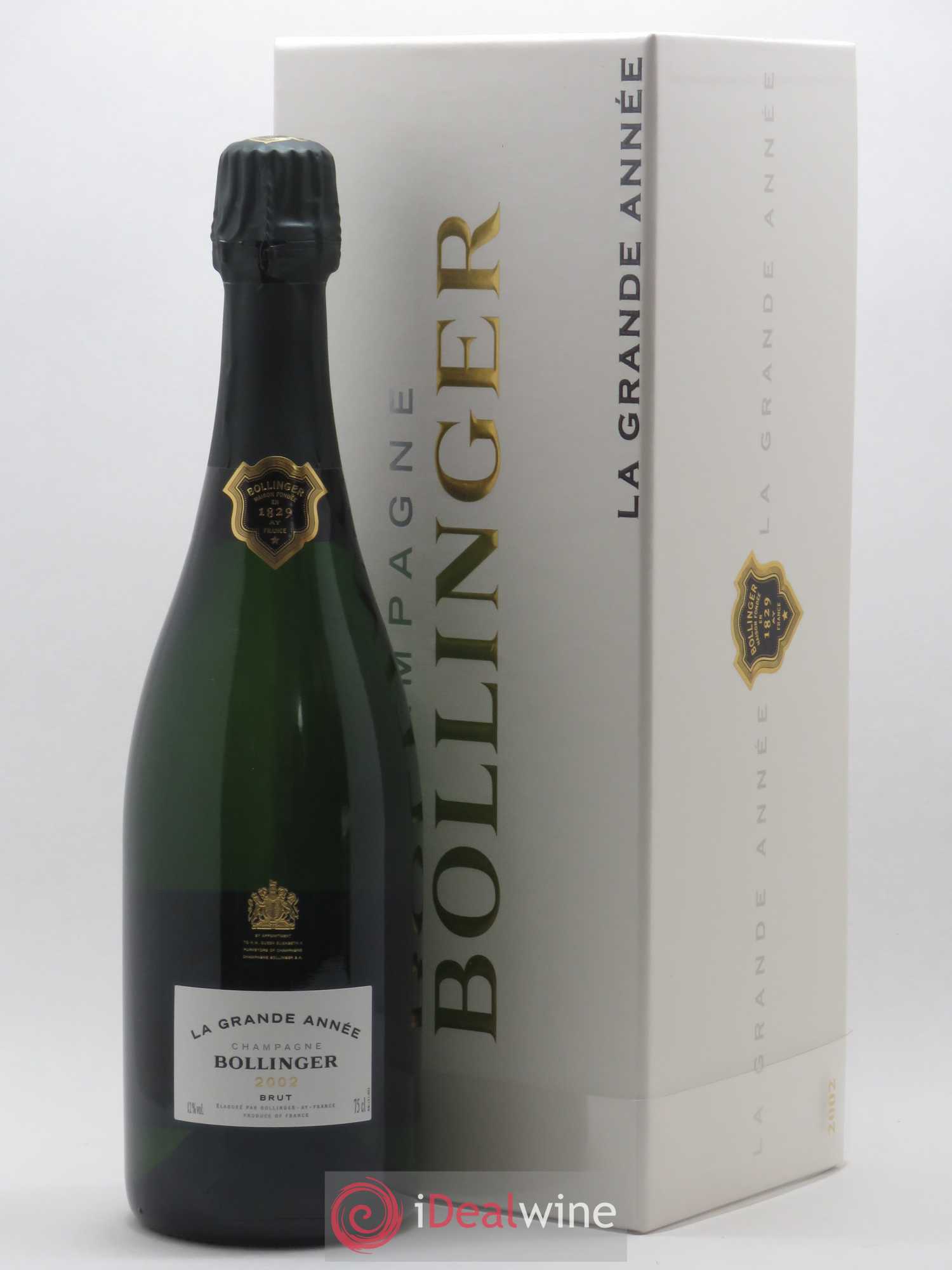 La Grande Année Brut Bollinger 2002 - Lot de 3 bouteilles - 1