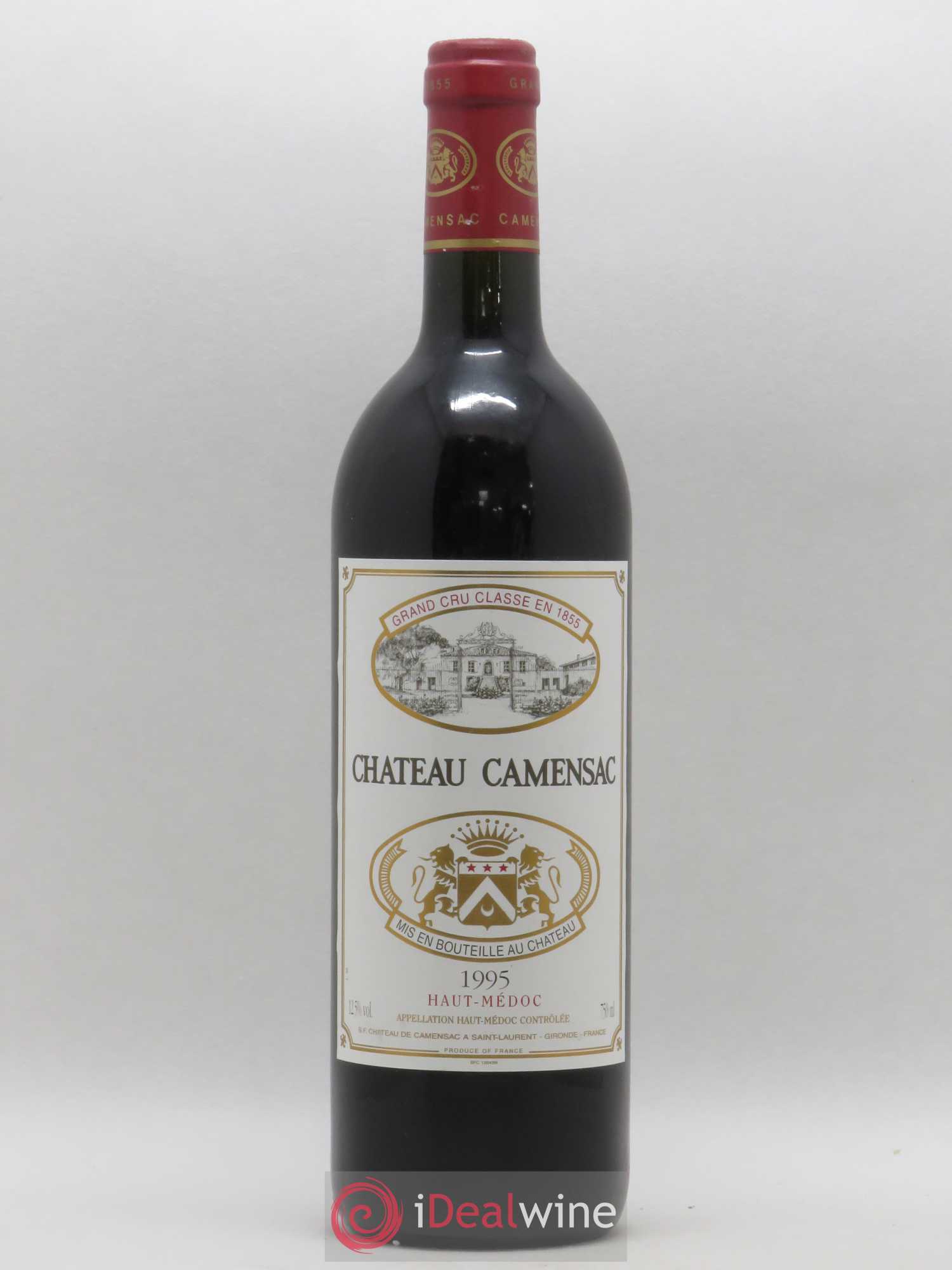 Château Camensac 5ème Grand Cru Classé 1995 - Lot de 1 bouteille - 0