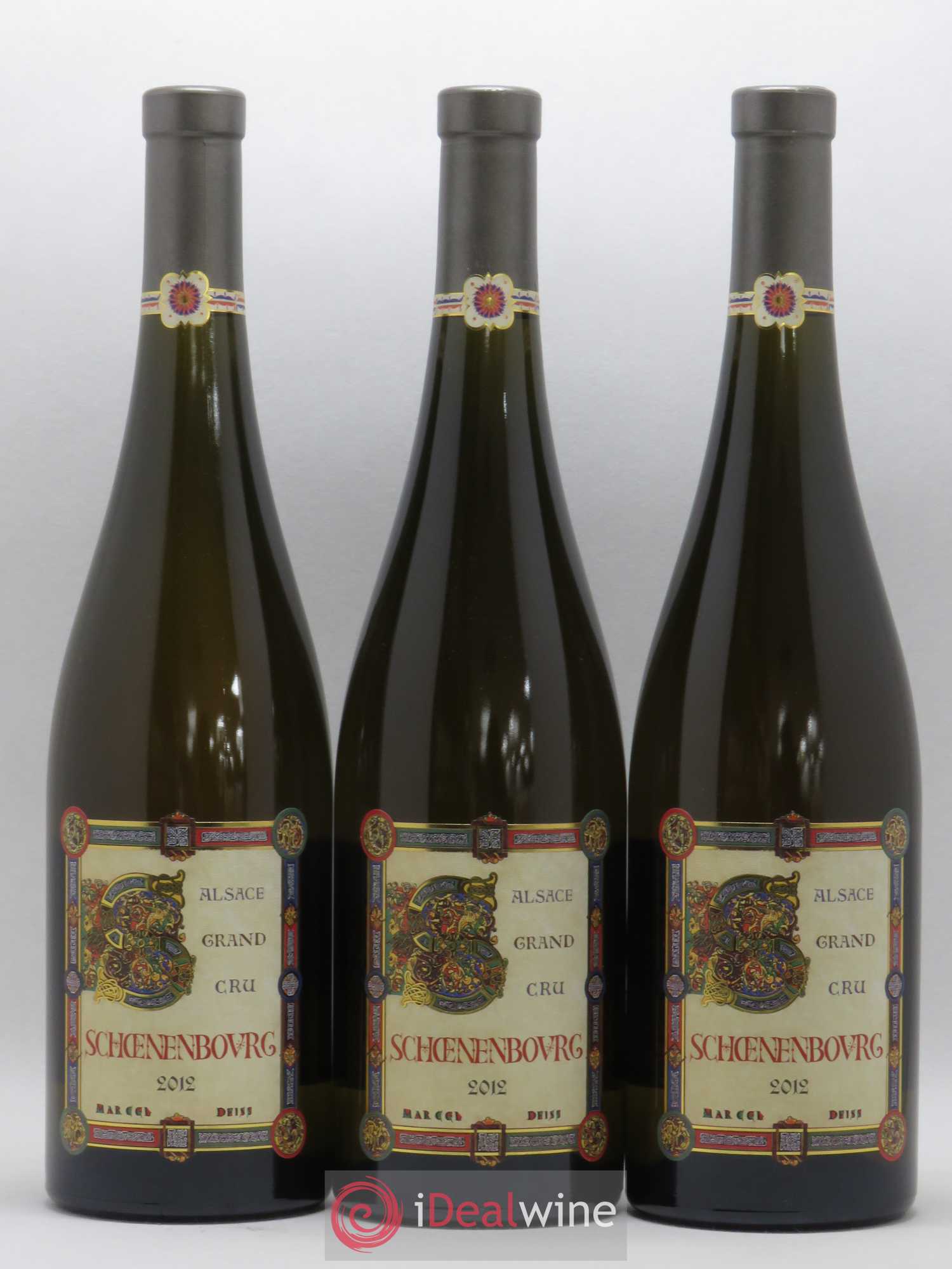 Alsace Grand Cru Schoenenbourg Marcel Deiss (Domaine) 2012 - Lot de 3 bouteilles - 0
