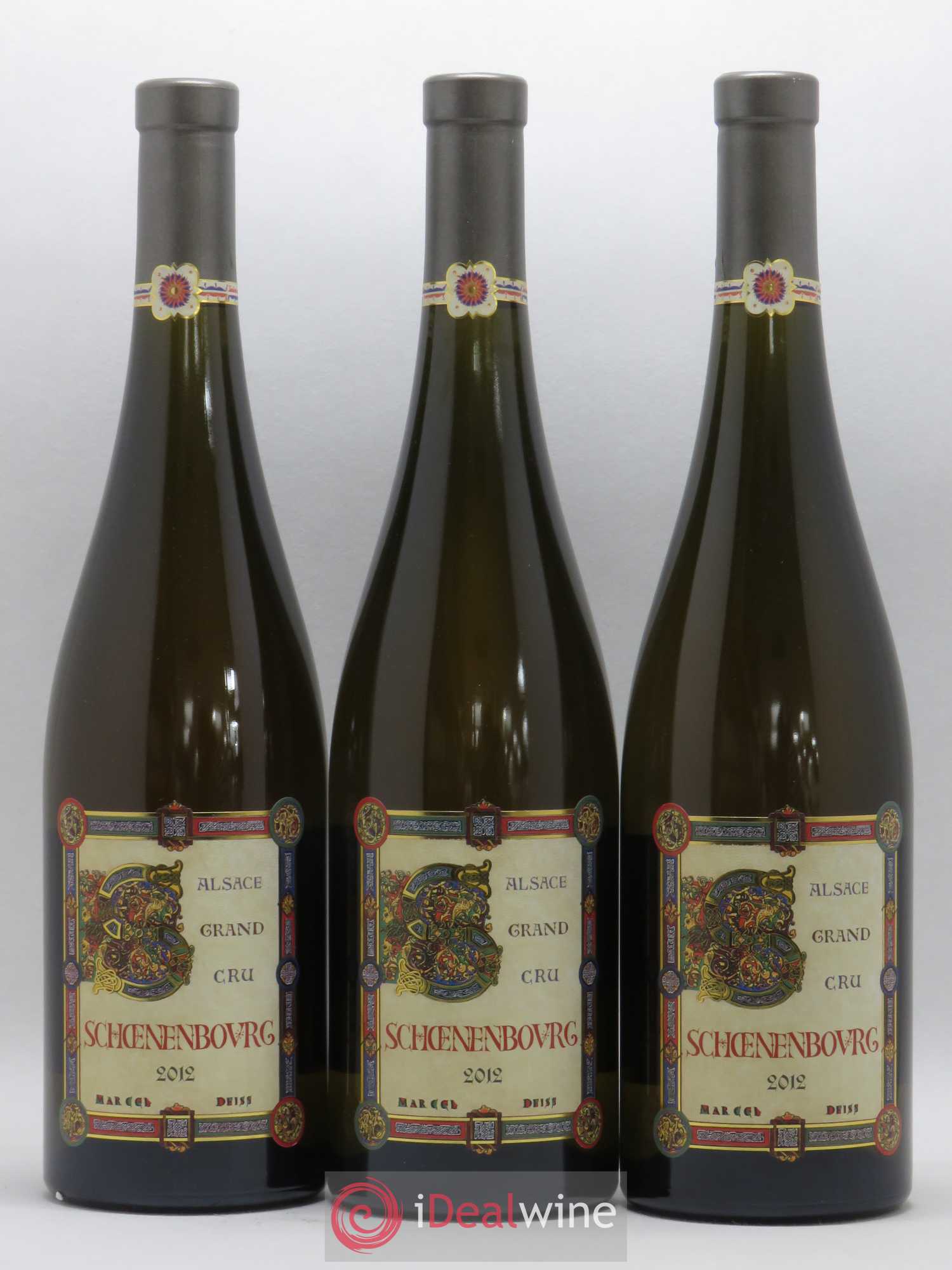 Alsace Grand Cru Schoenenbourg Marcel Deiss (Domaine) 2012 - Lot de 3 bouteilles - 0