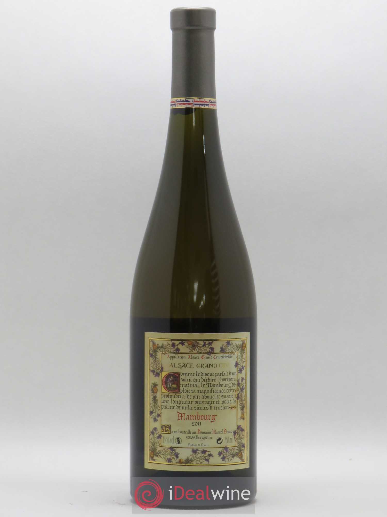 Alsace Grand Cru Mambourg Marcel Deiss (Domaine) 2011 - Lot de 1 bouteille - 1