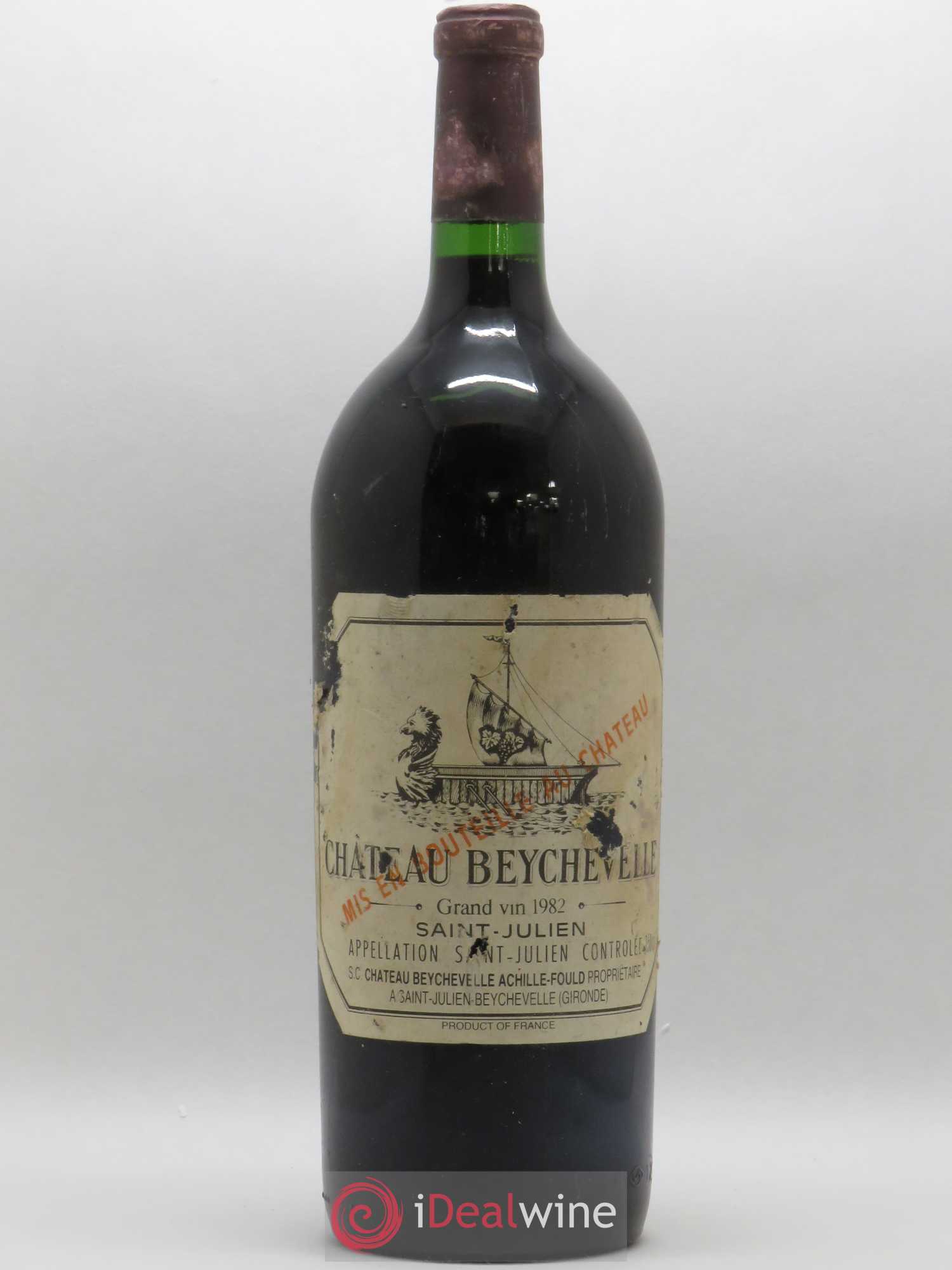 Château Beychevelle 4ème Grand Cru Classé 1982 - Lot de 1 magnum - 0