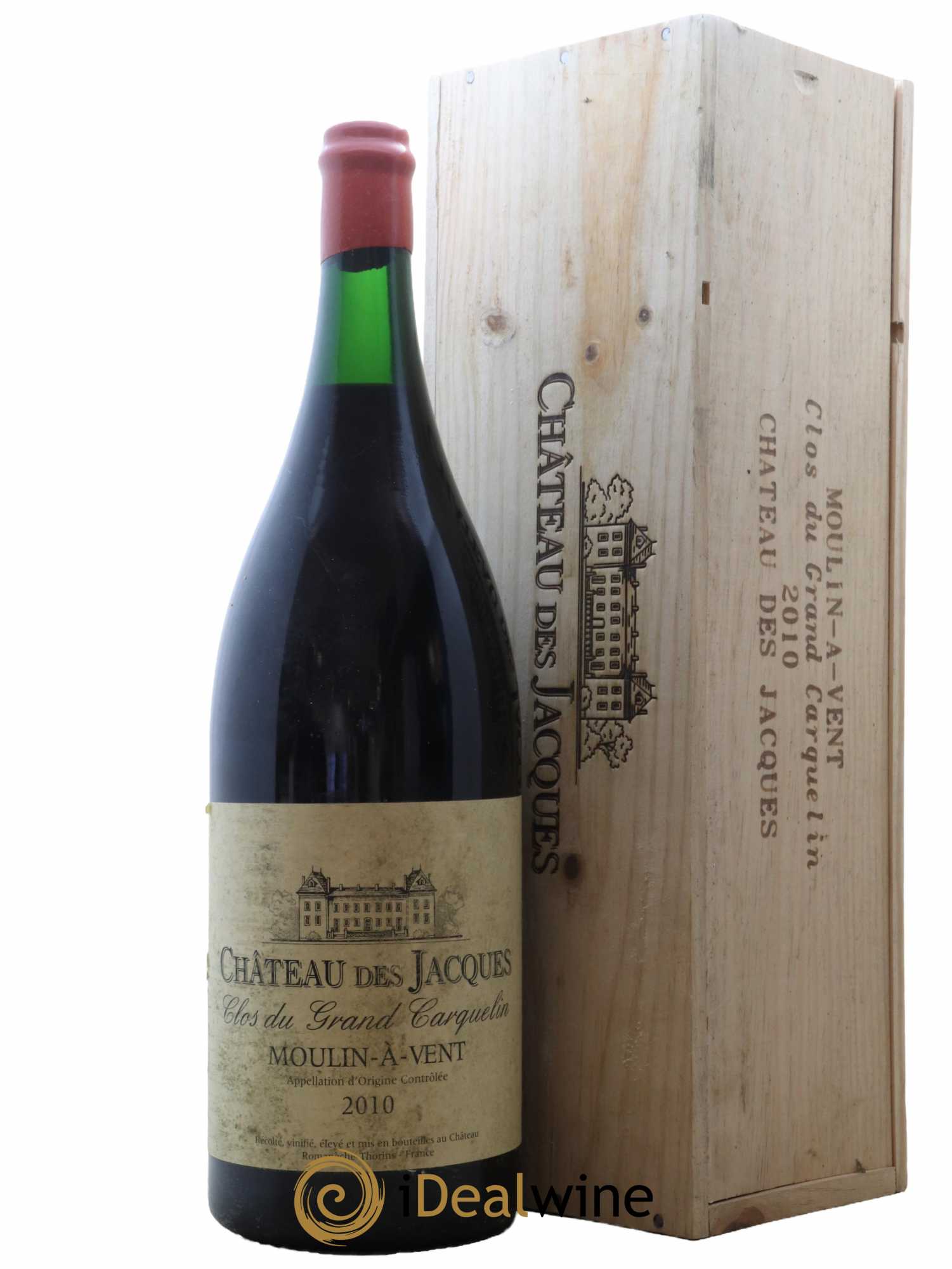 Moulin-à-Vent Clos du Grand Carquelin Château des Jacques 2010 - Lotto di 1 jéroboam - 2