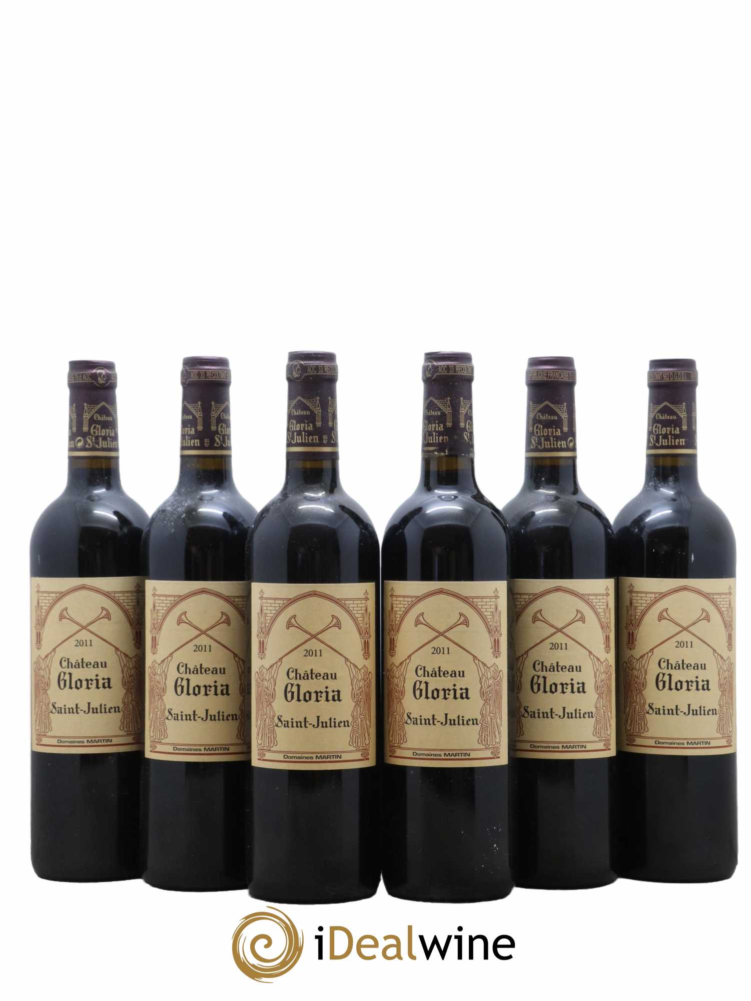 Château Gloria 2011 - Lot de 6 bouteilles - 0