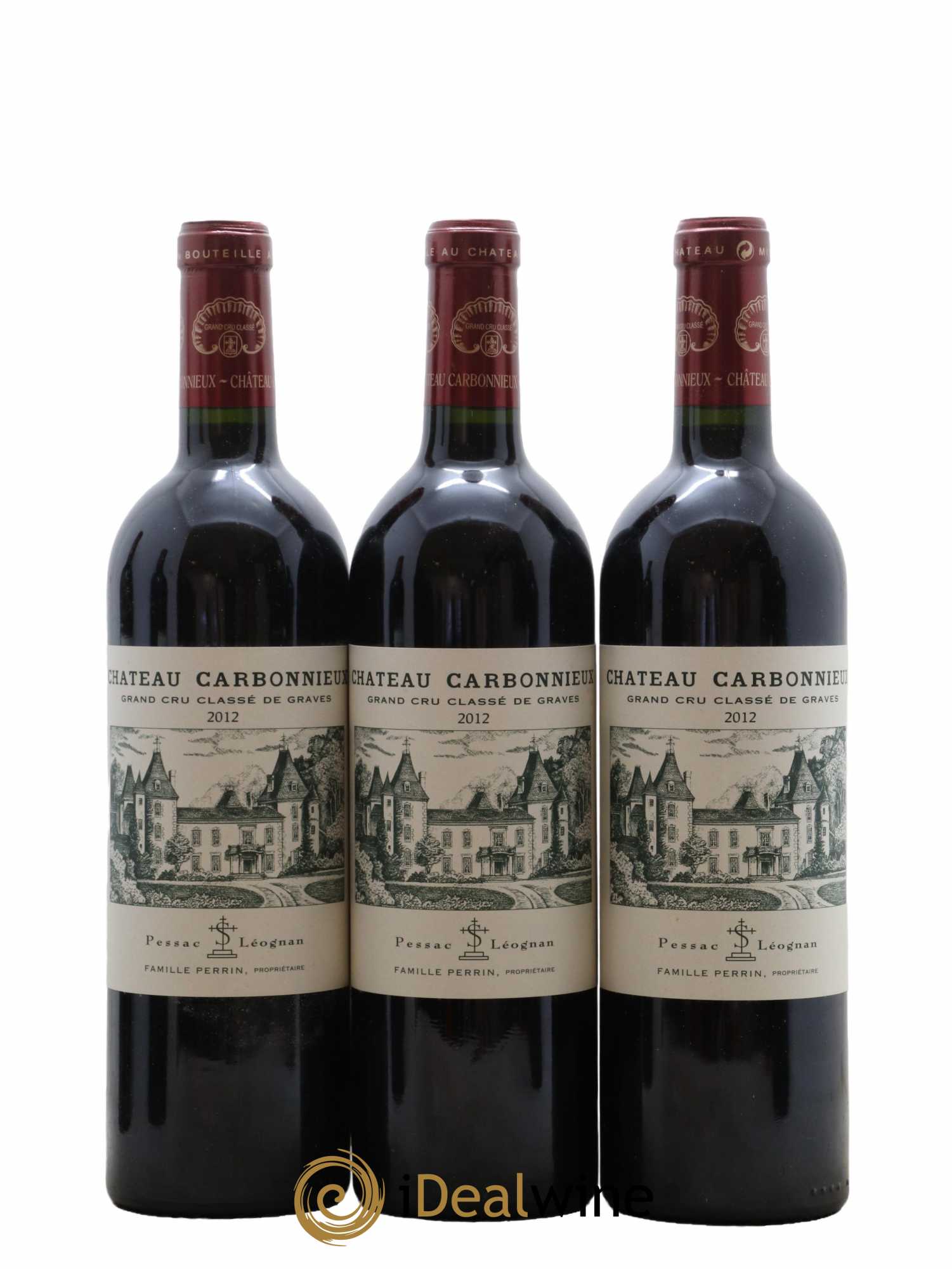 Château Carbonnieux Cru Classé de Graves 2012 - Lot de 6 bouteilles - 2