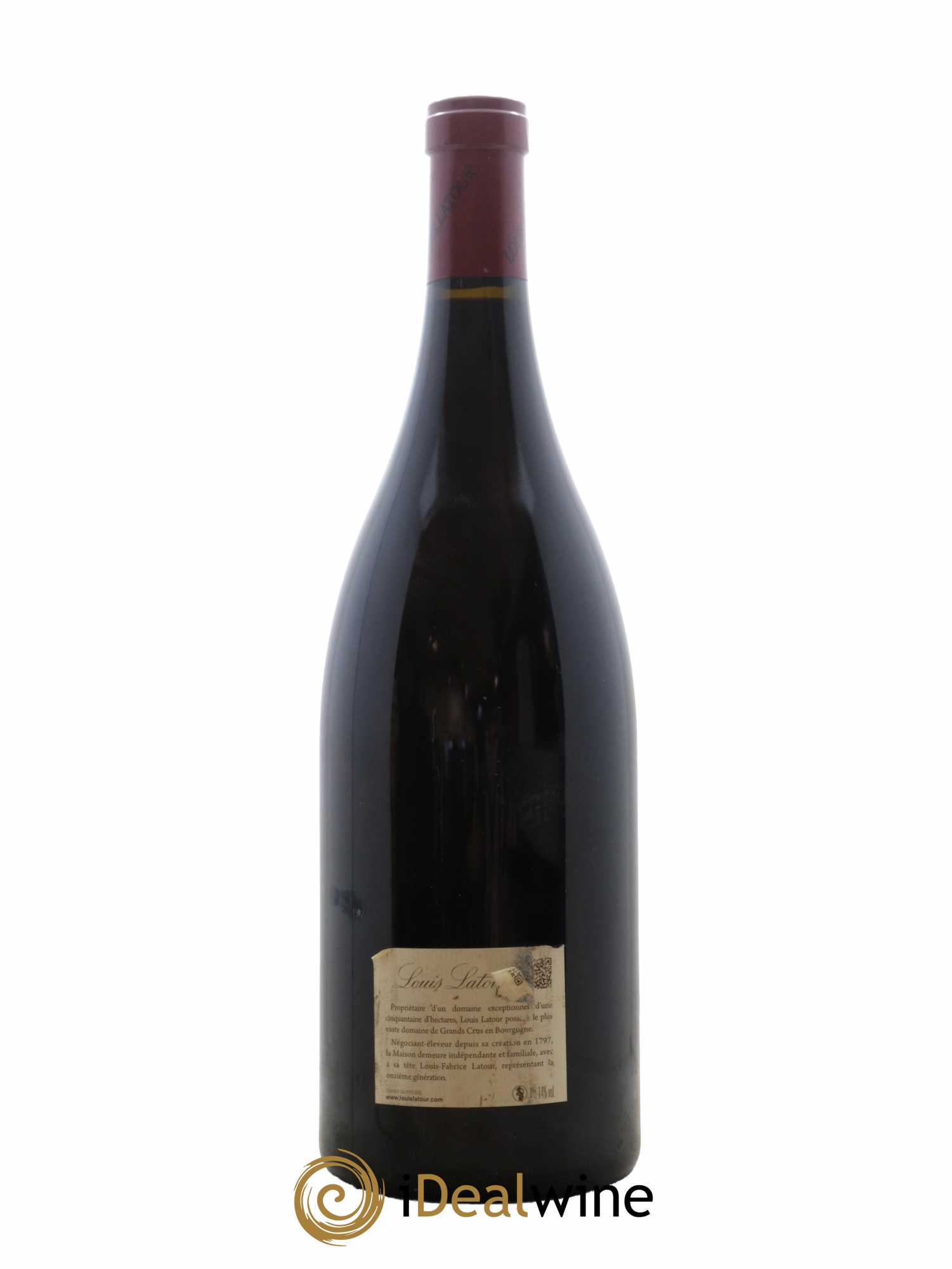 Corton Grand Cru Château Corton Grancey Louis Latour 2002 - Lot de 1 double magnum - 1