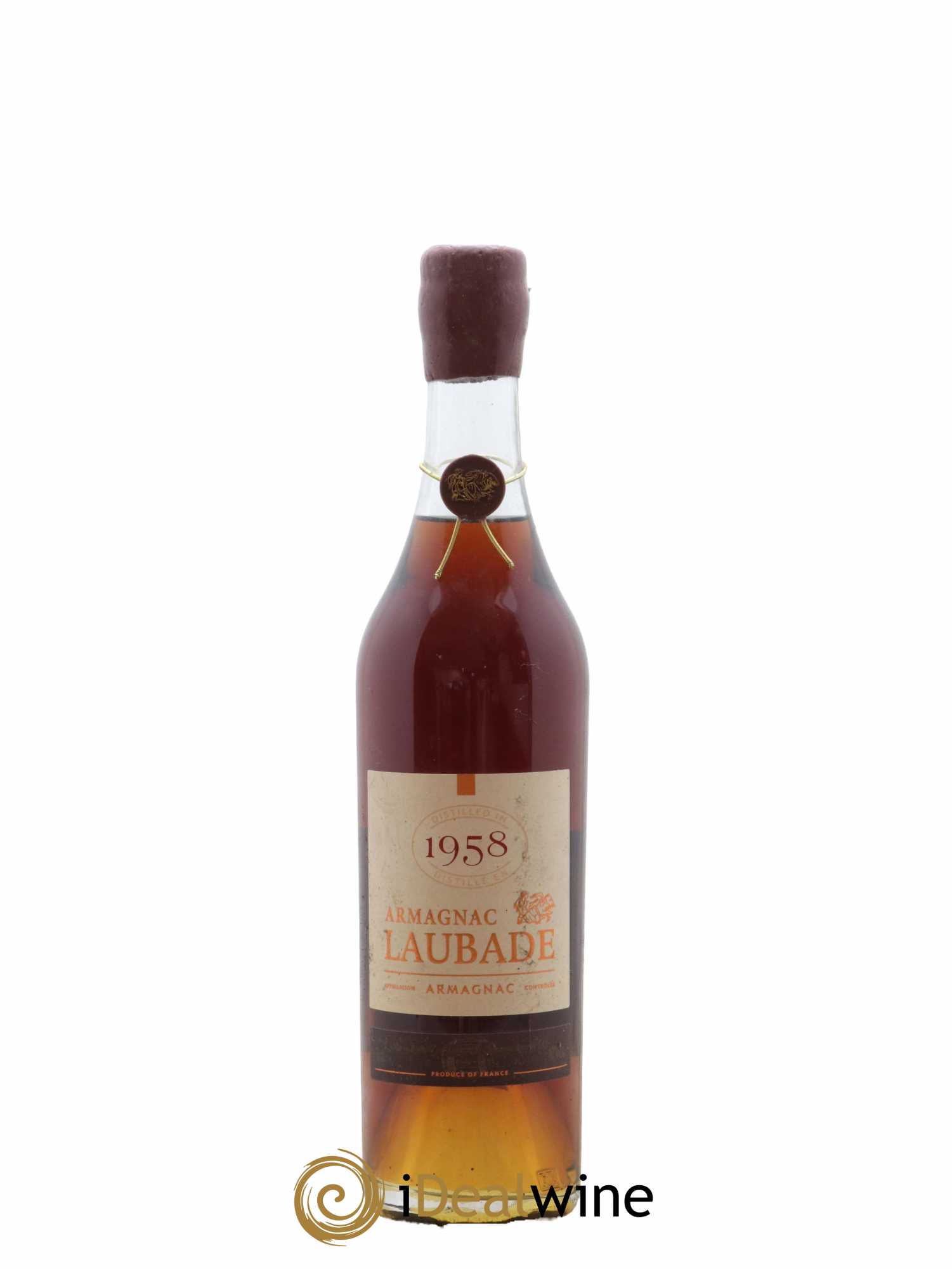 Bas-Armagnac Château de Laubade 1958 - Lot of 1 bottle - 1
