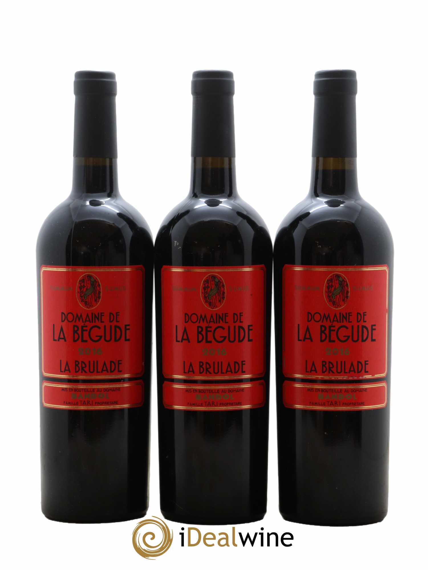 Bandol La Brûlade La Bégude 2016 - Posten von 3 Flaschen - 0