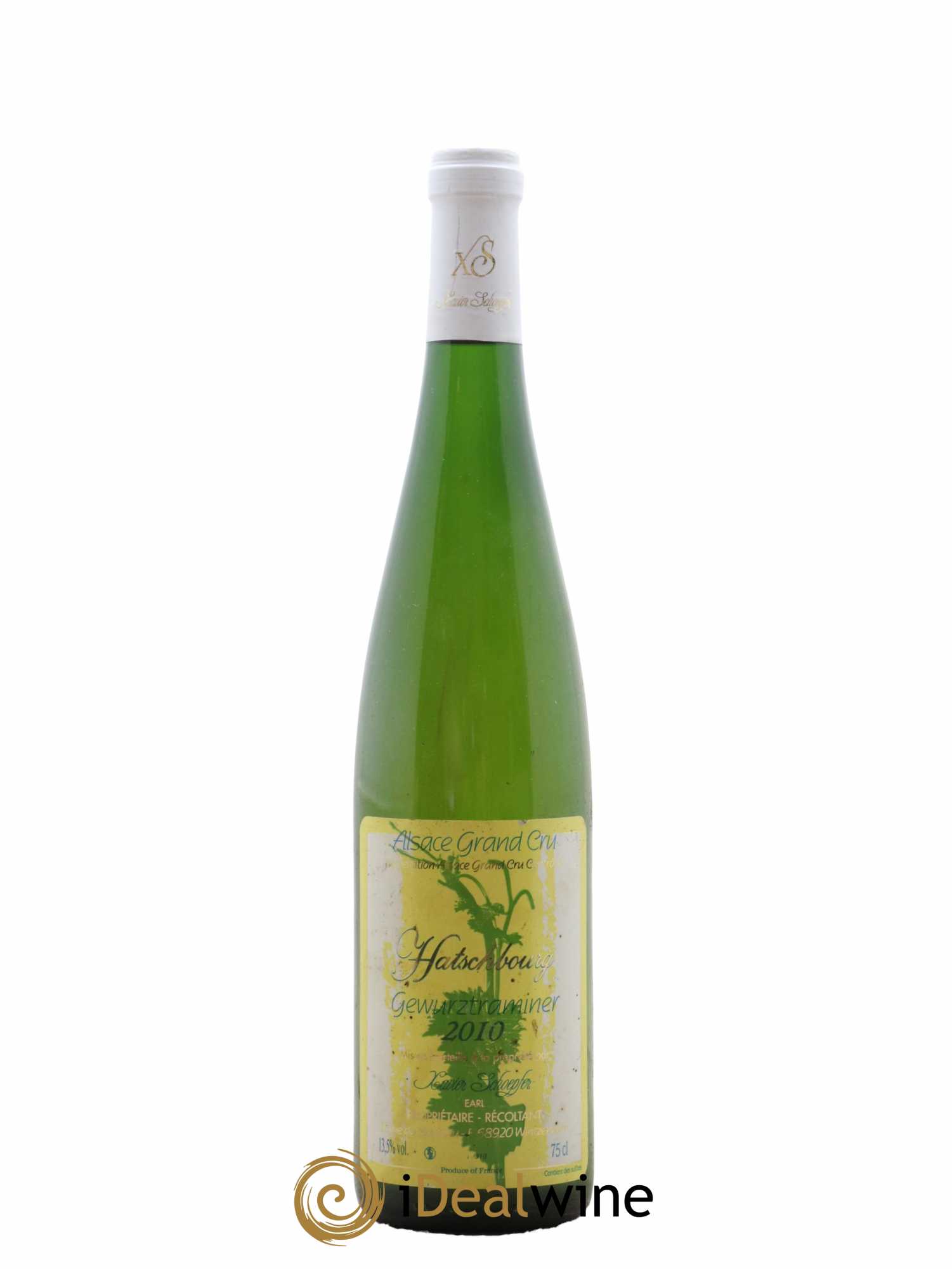 Alsace Grand Cru Hatschbourg Xavier Schoepfer 2010 - Posten von 1 Flasche - 0