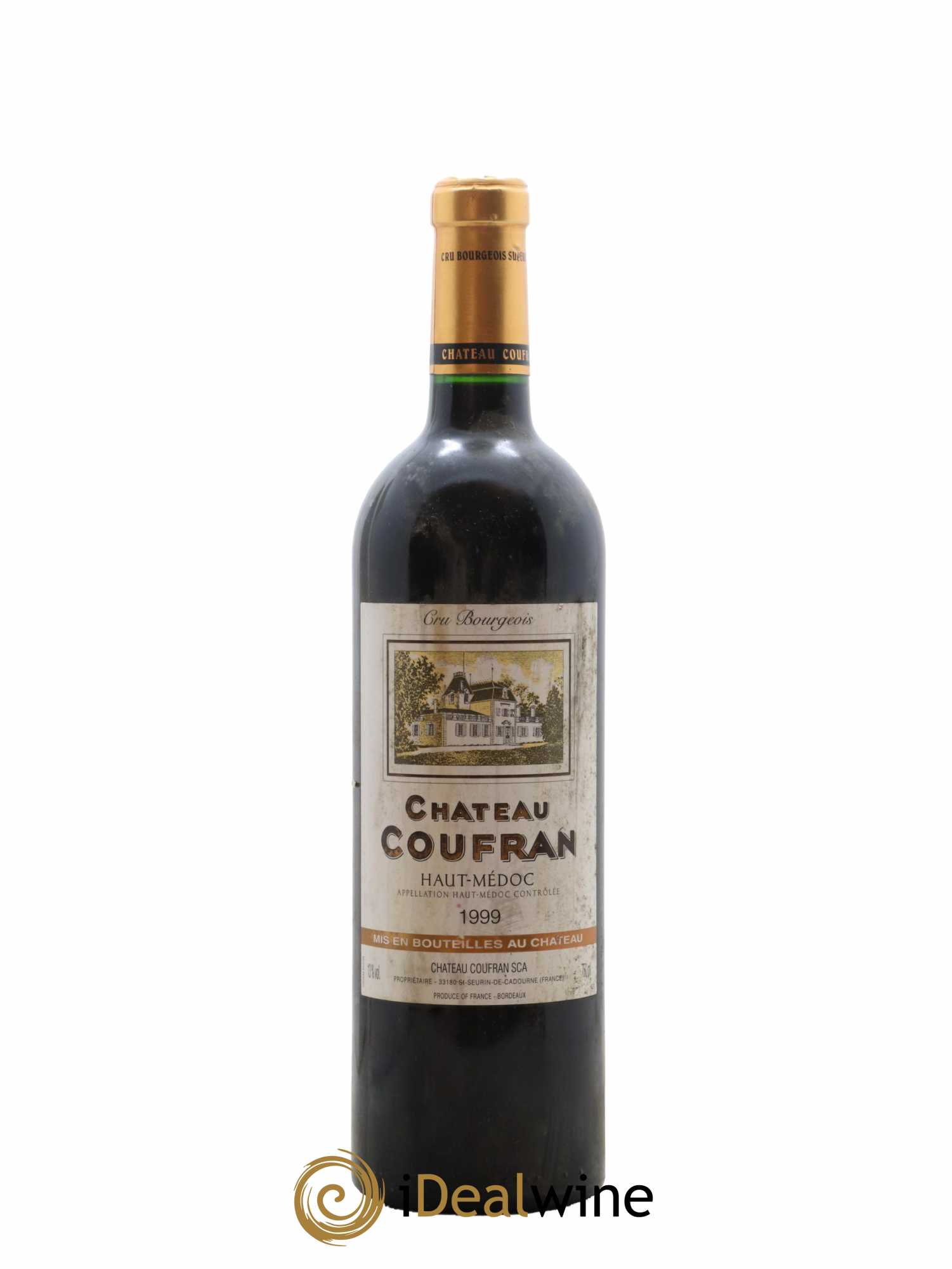 Château Coufran Cru Bourgeois 1999 - Lot de 1 bouteille - 0
