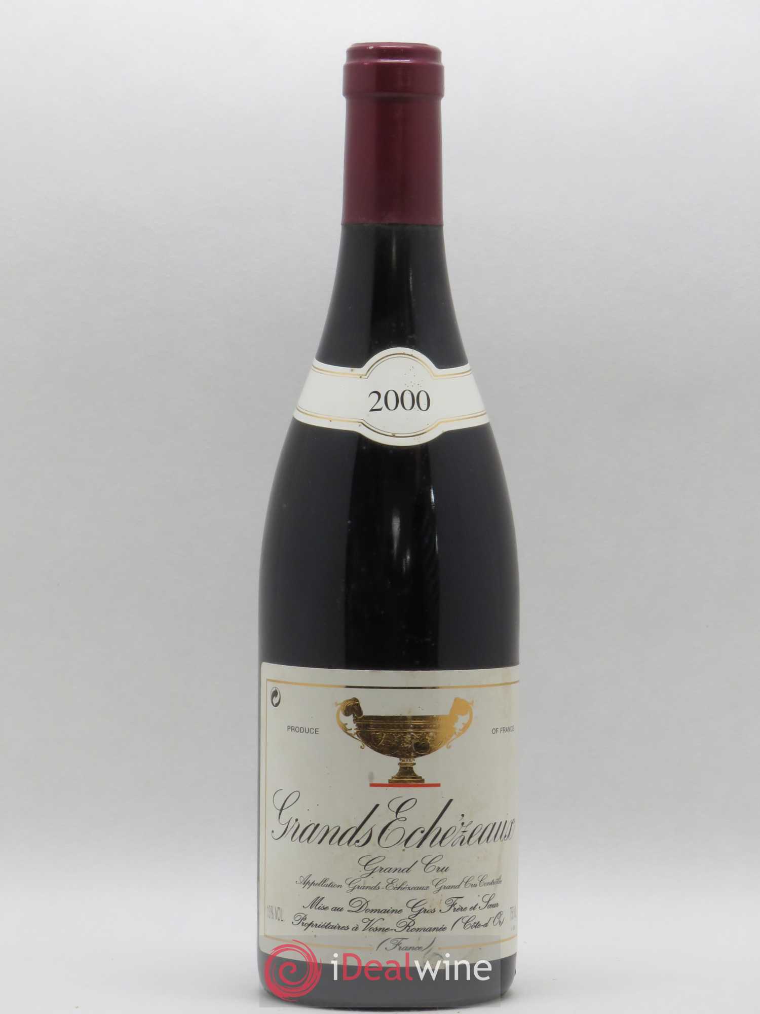 Grands-Echezeaux Grand Cru Gros Frère & Soeur 2000 - Lot de 1 bouteille - 0