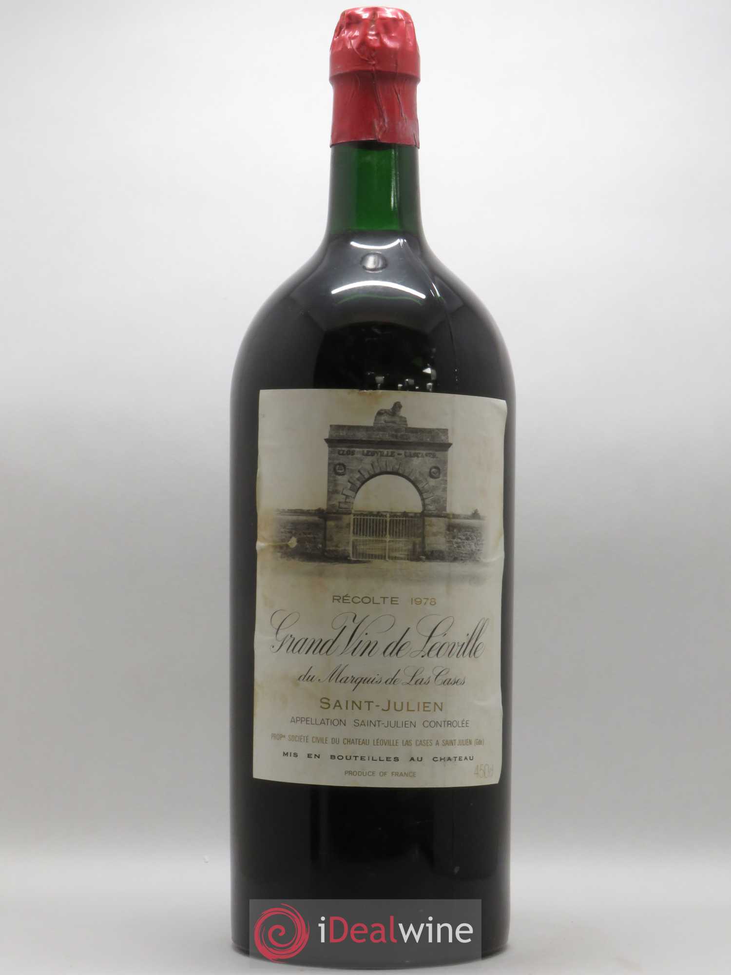 Château Léoville Las Cases 2ème Grand Cru Classé 1978 - Lot de 1 jeroboam - 0