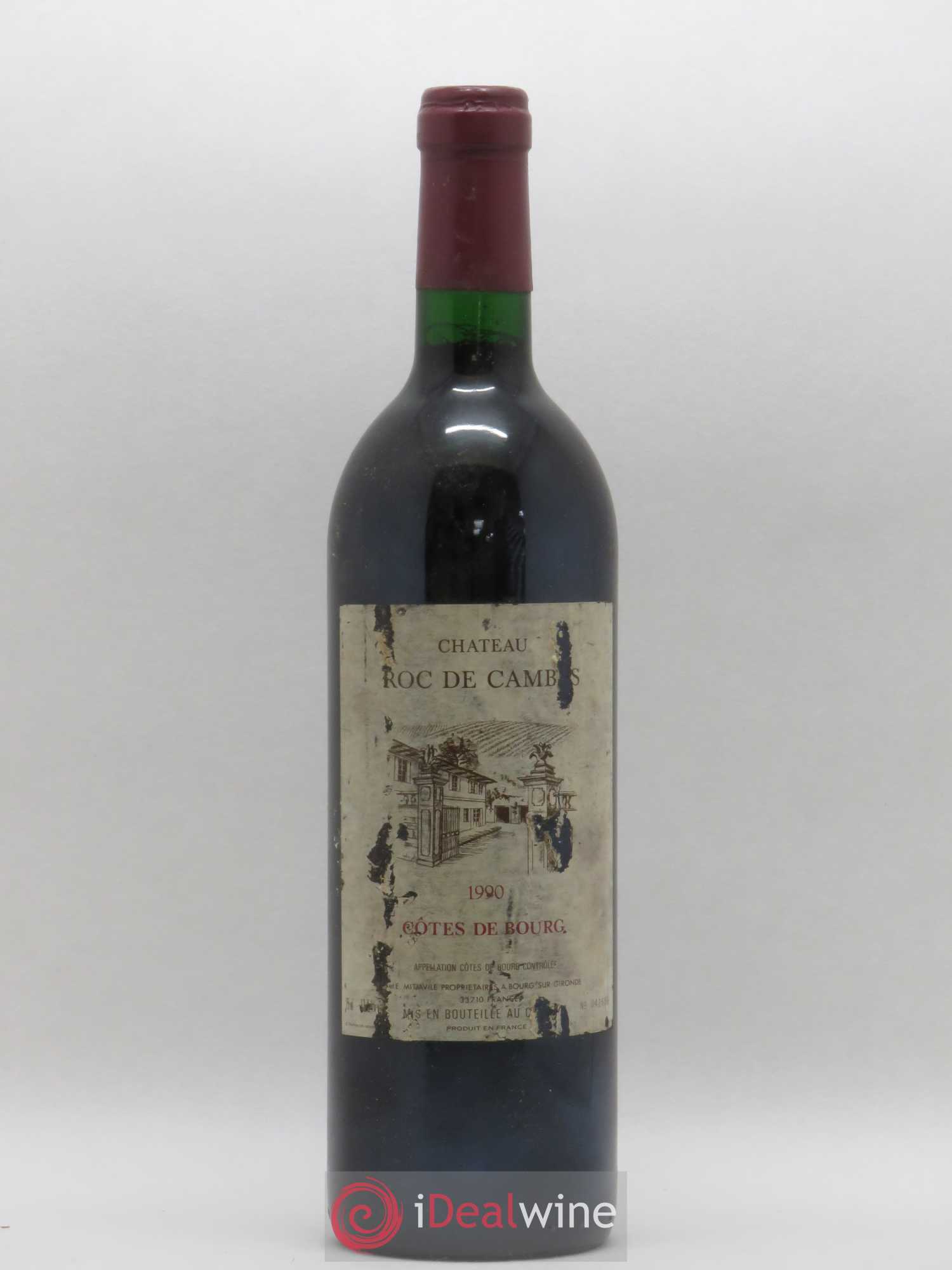 Roc de Cambes 1990 - Lot of 1 bottle - 0